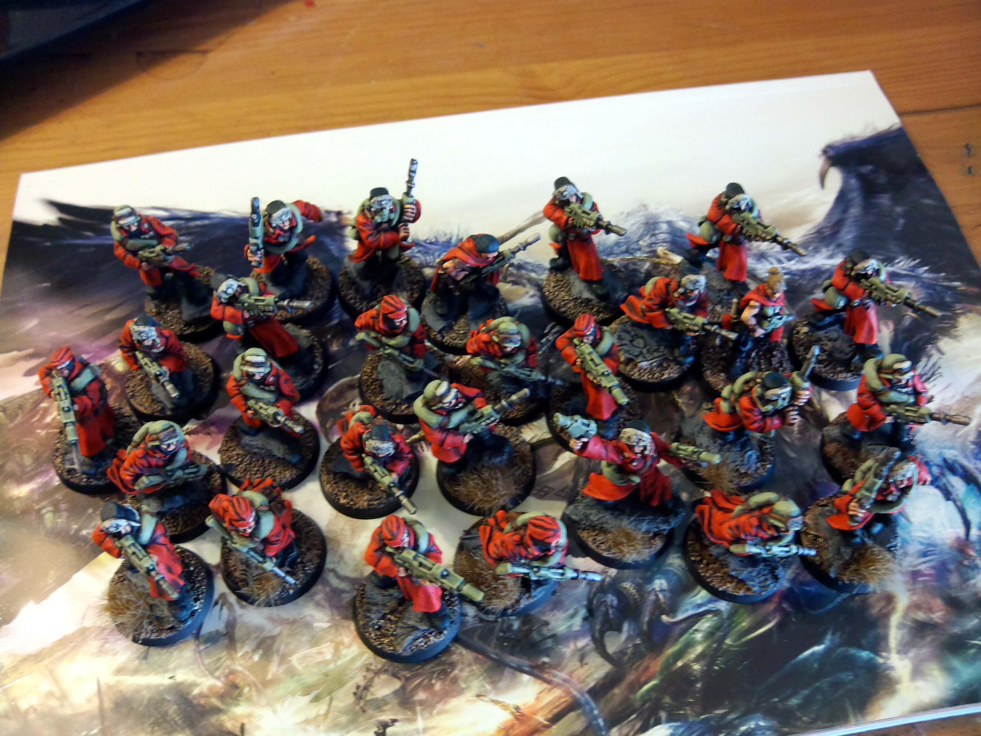 Conscripts, Imperial Guard Conscripts, Valhallan Conscripts, Valhallans