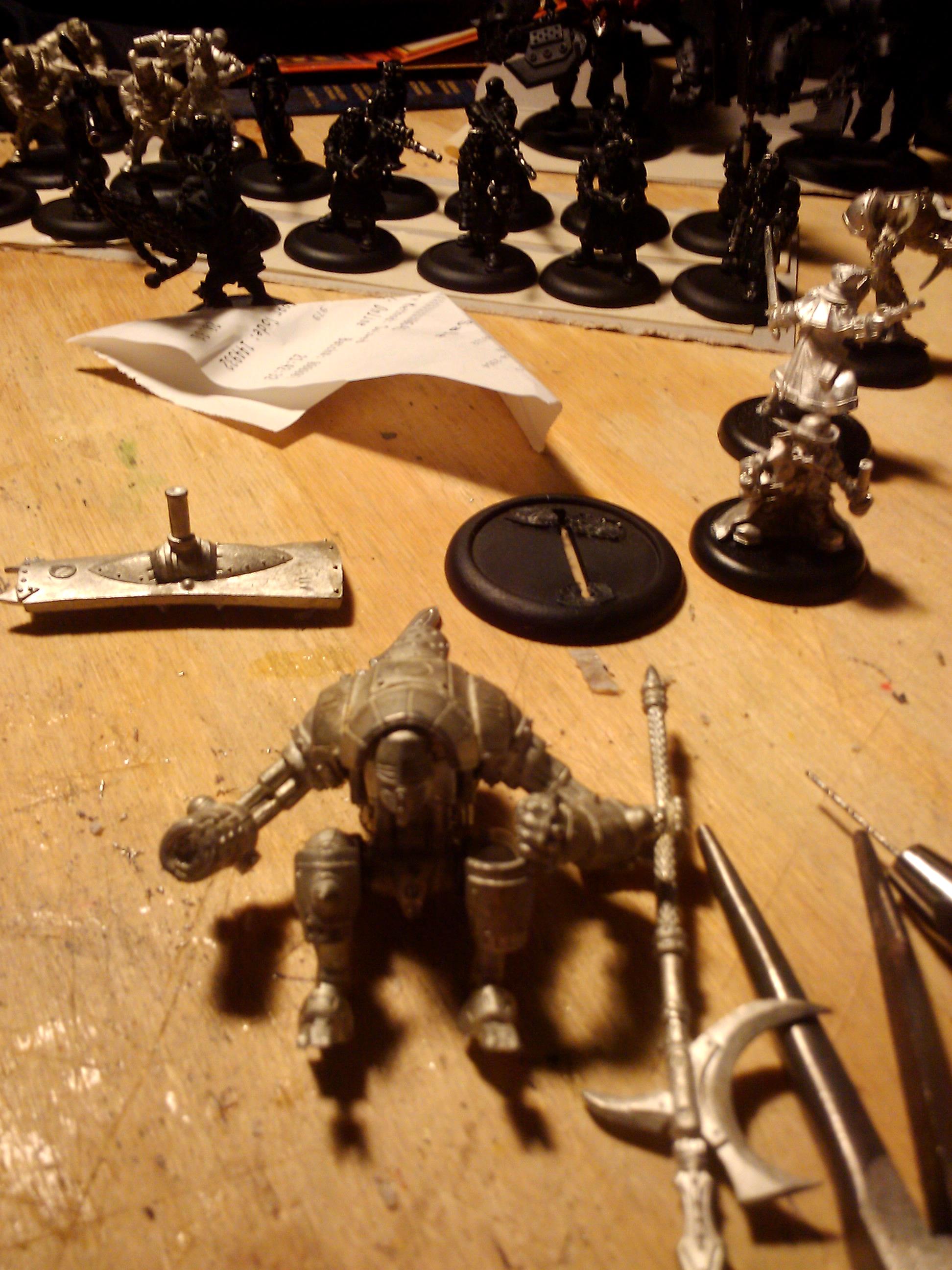 Hobby, Merc, Mercenary, Modeling, Painting, Privateer Press, Vanguard, Warjack, Warmachine