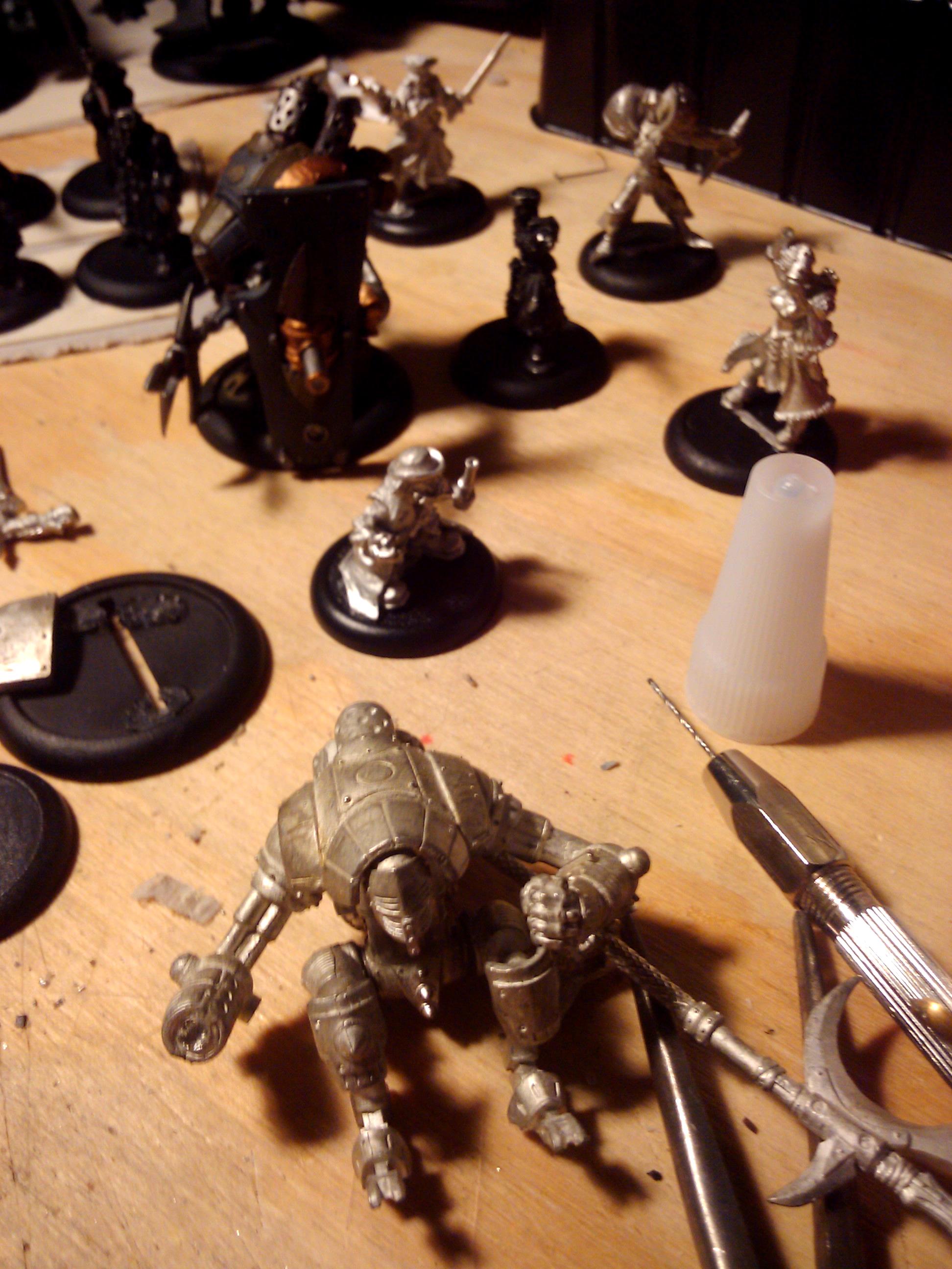 Hobby, Merc, Mercenary, Modeling, Painting, Privateer Press, Vanguard, Warjack, Warmachine
