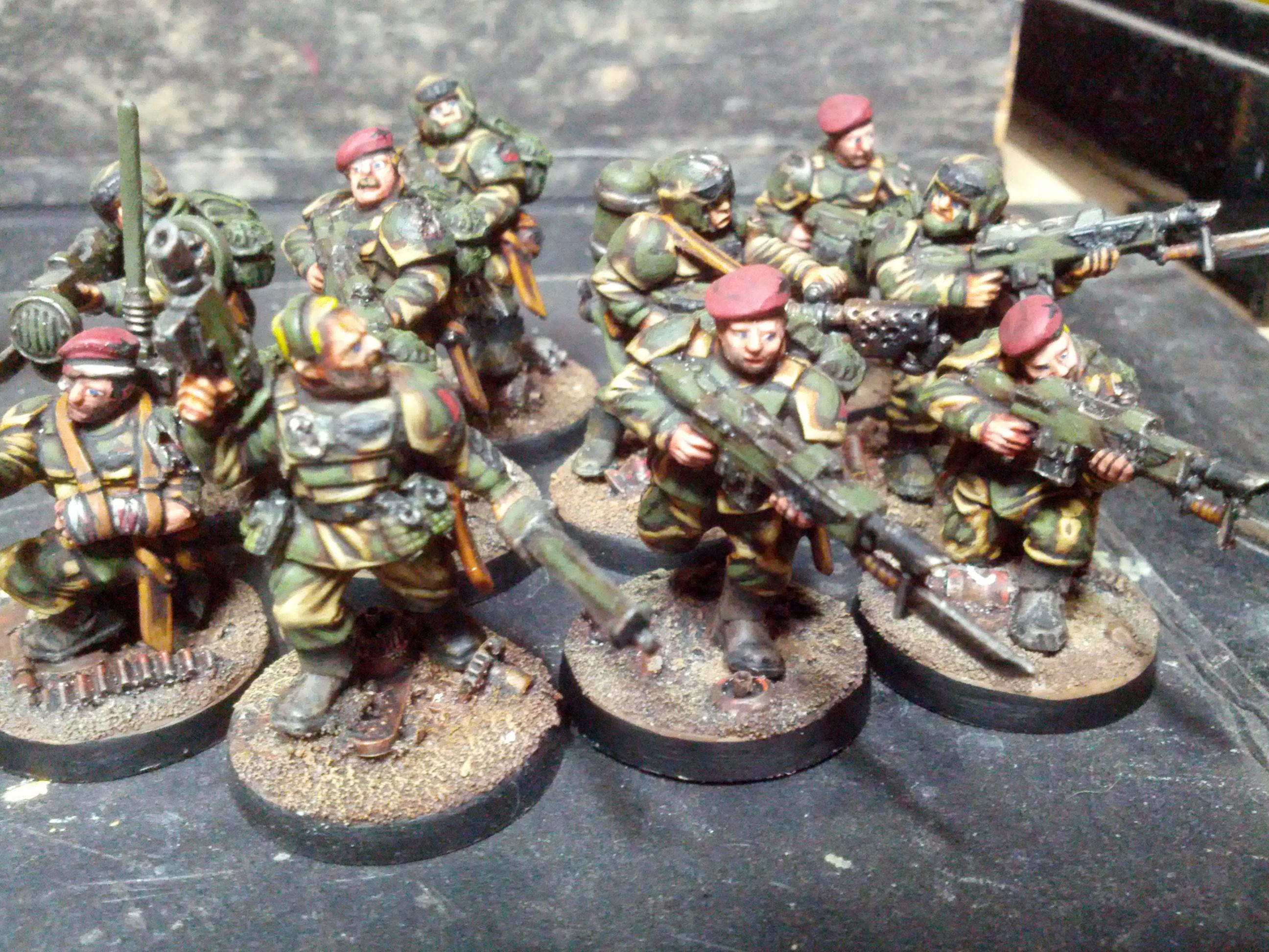Camouflage, Imperial Guard, Infantry, Scenic Bases