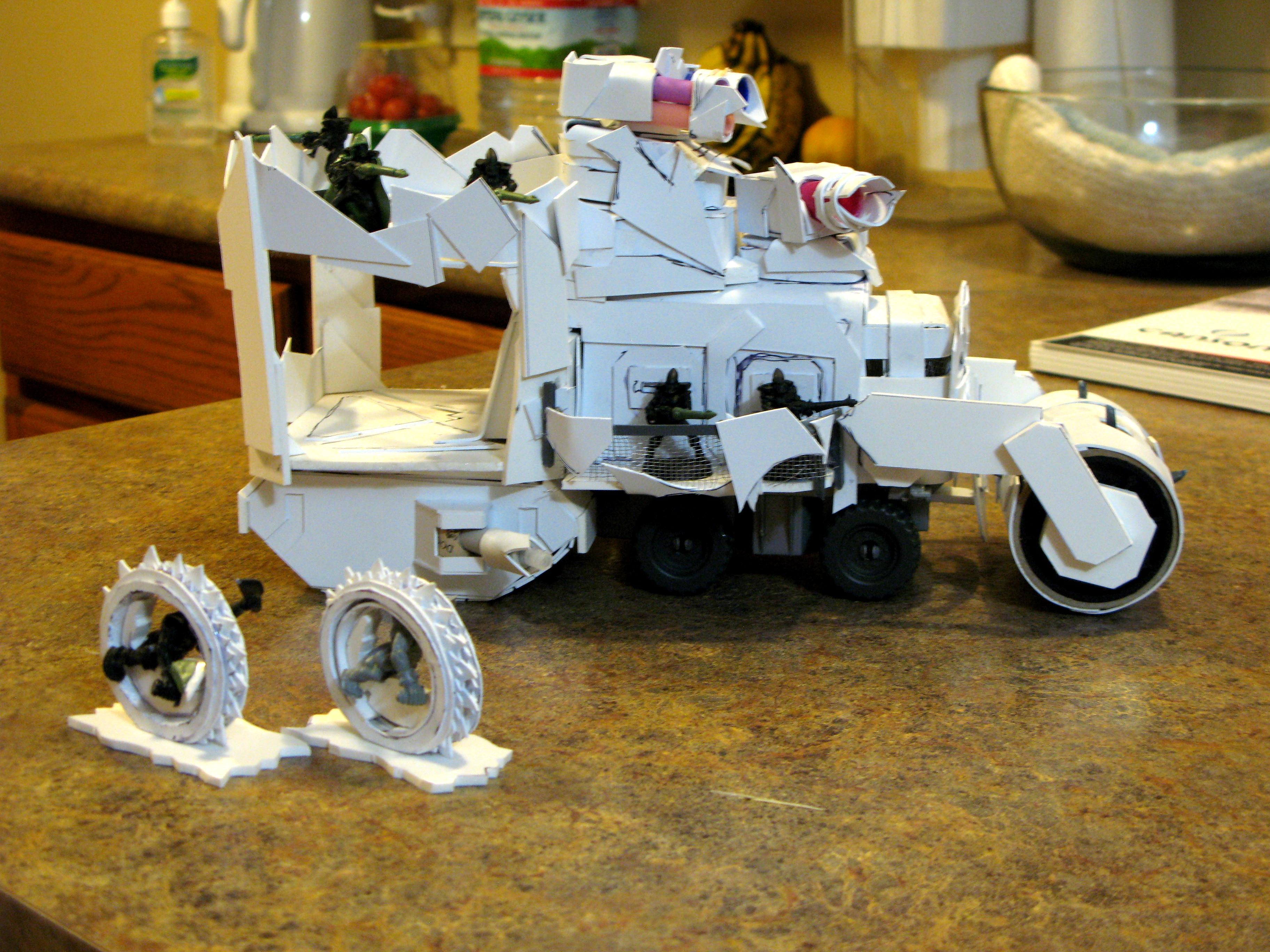 Battlewagon, Bw, Orks, Work In Progress