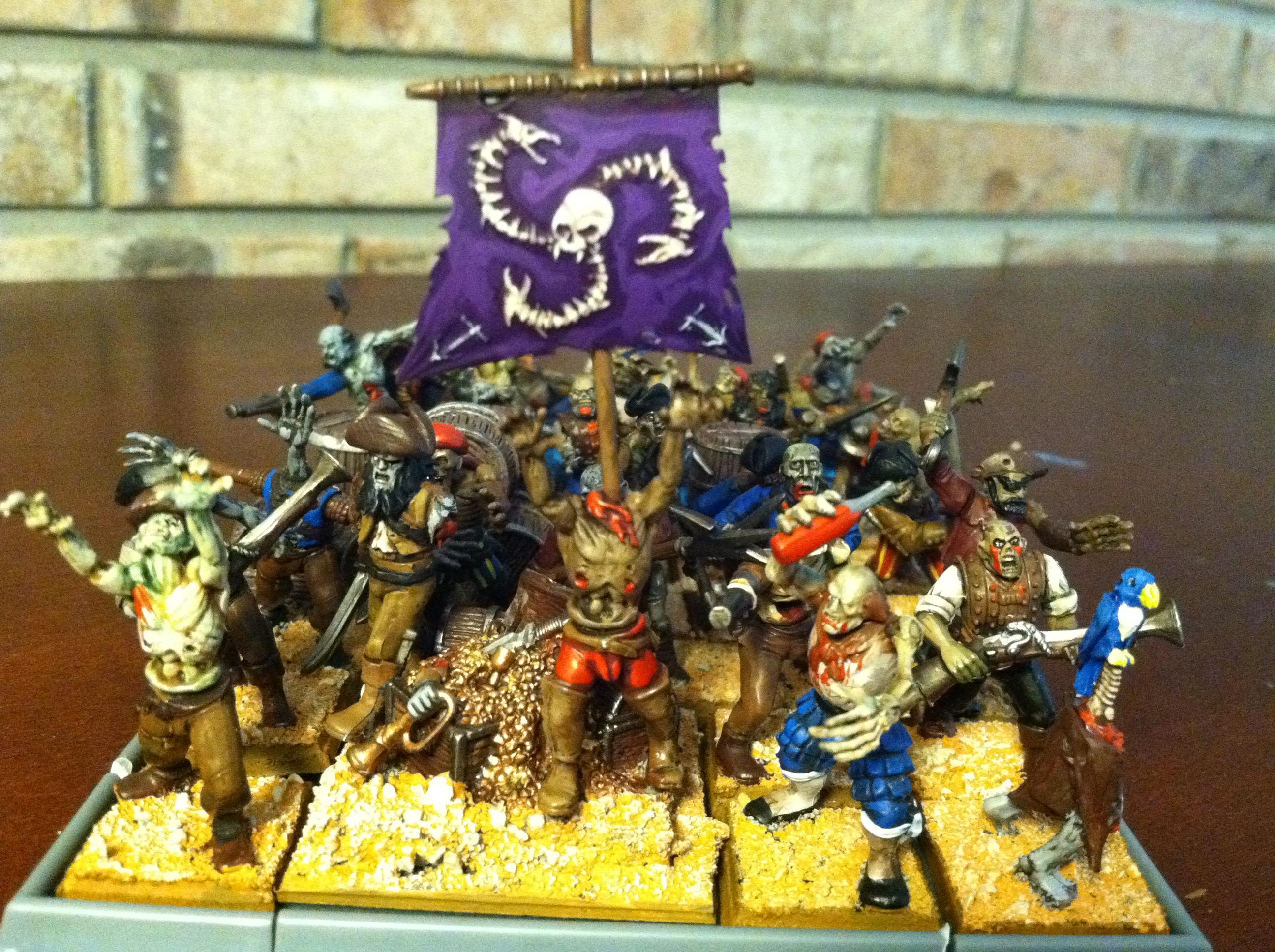Pirates, Undead, Warhammer Fantasy, Zombie