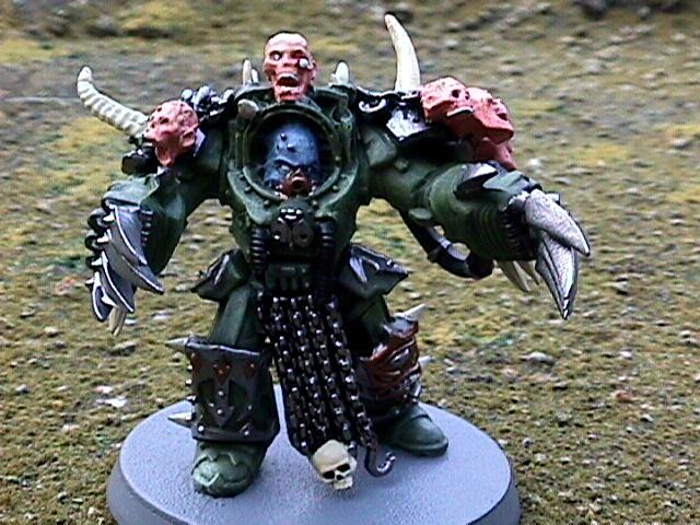 Chaos, Chaos Lord, Chaos Space Marines, Nurgle, Plague Marines, Terminator Armor