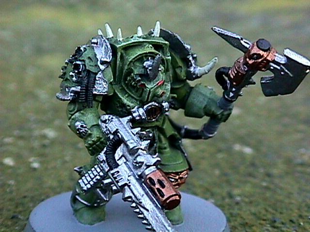 Chaos, Chaos Space Marines, Nurgle, Plague Marines, Terminator Armor