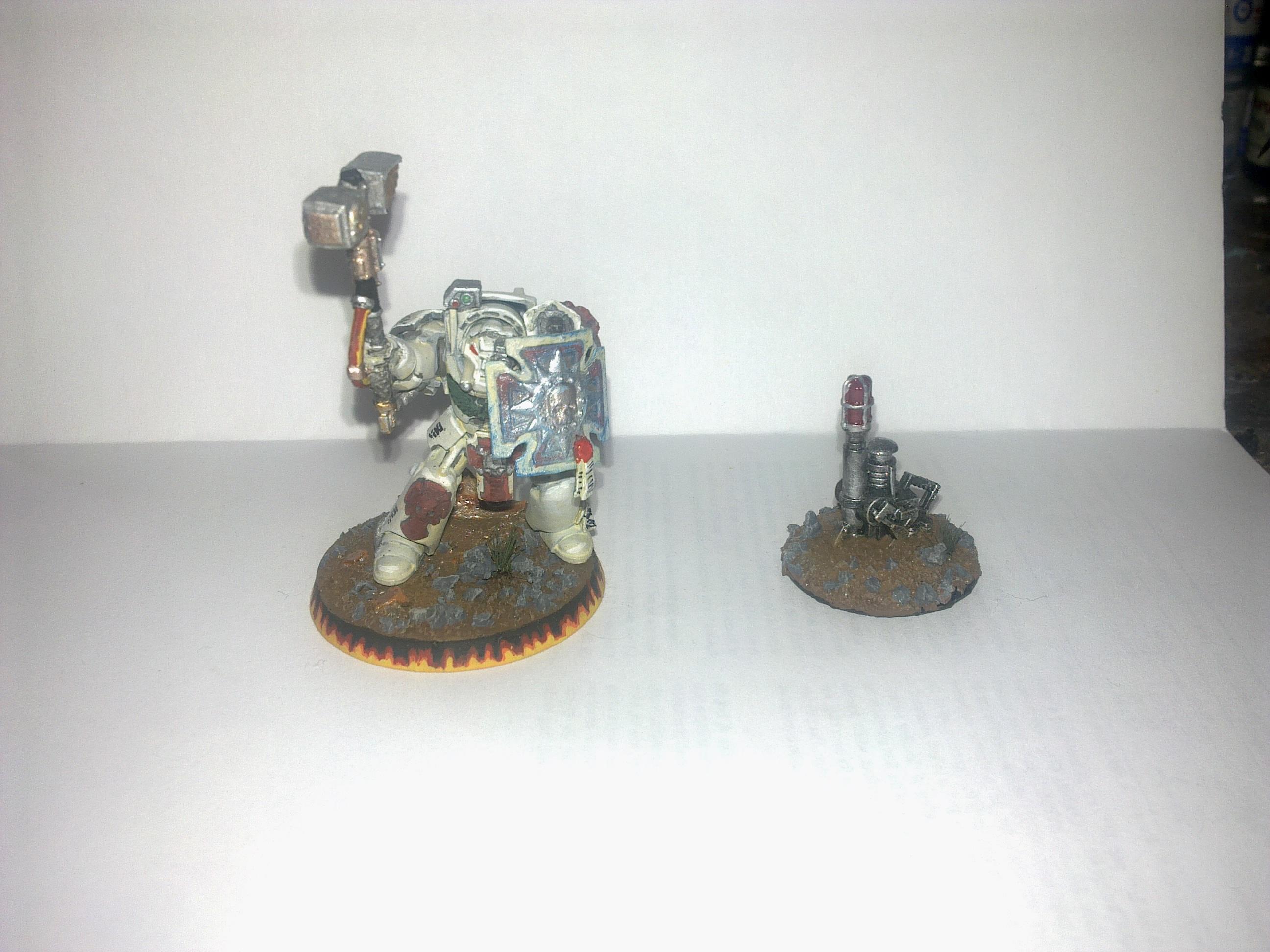 Dark Angels, Spacemarine, Teleport Homer, Terminator Armor, Thunderhammer And Storm Shield, Warhammer 40,000