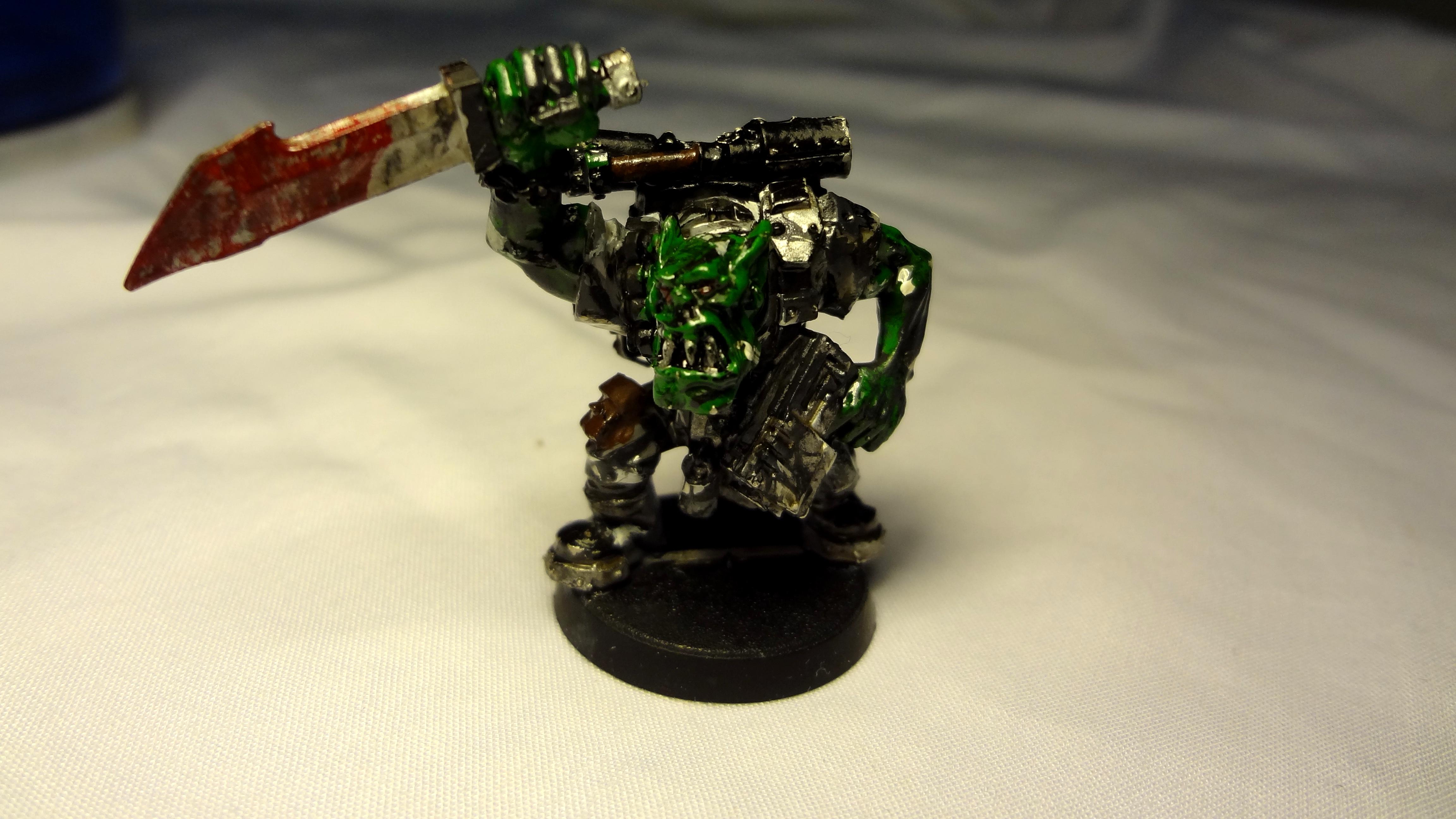Camouflage, Kommando, Nob, Orks, Waaaaugh, Warhammer 40,000, Warhammer Fantasy