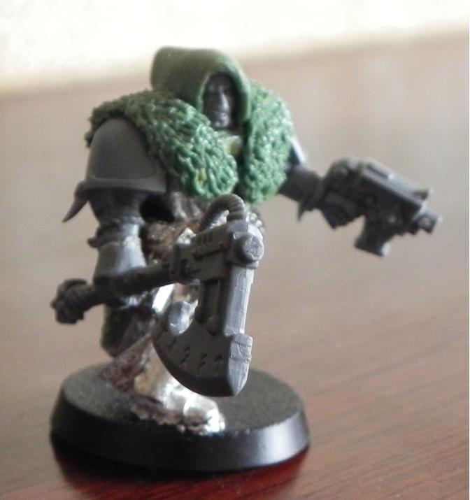 Space wolf character front