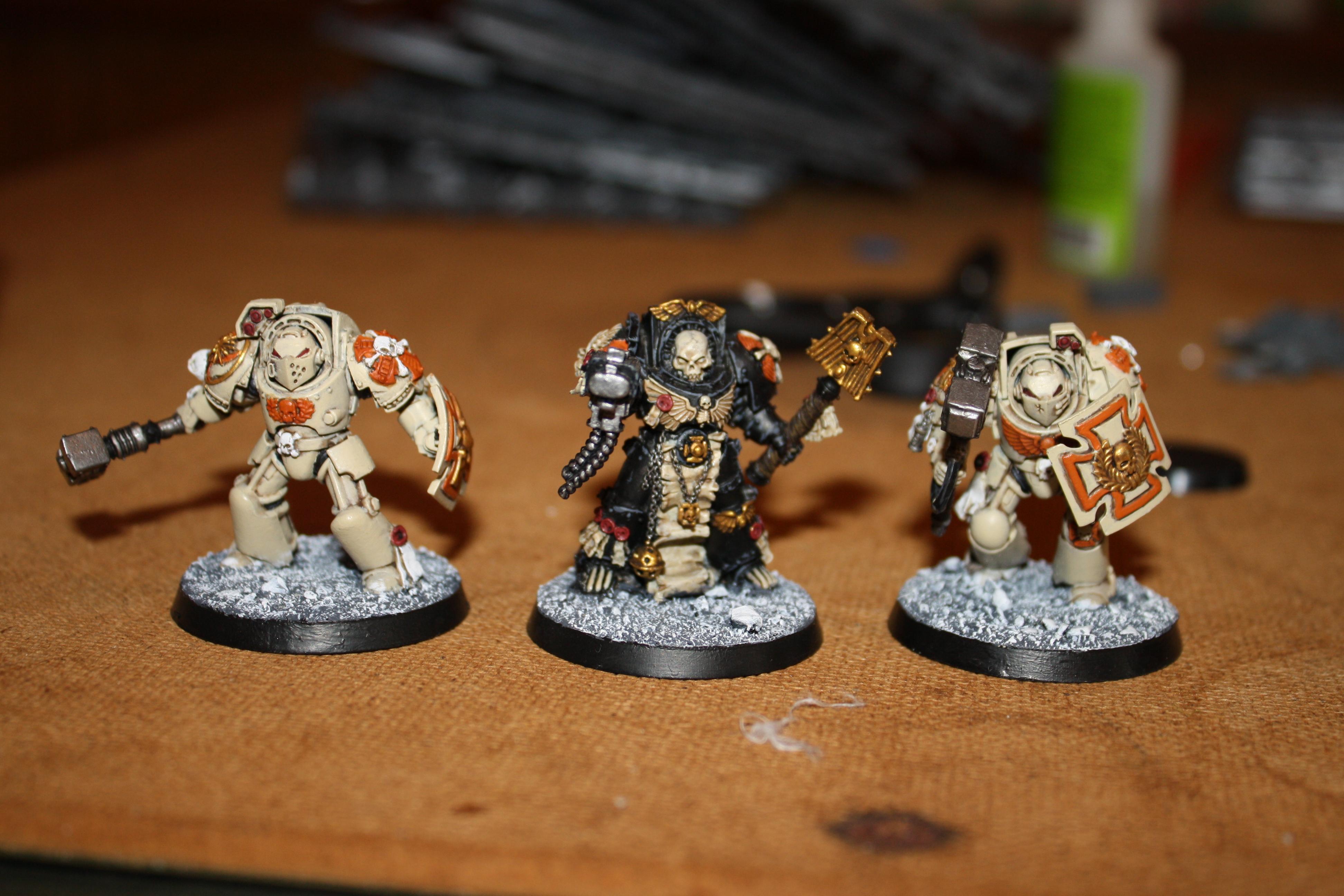 Chaplain, Space Marines, Terminator Armor, Warhammer 40,000