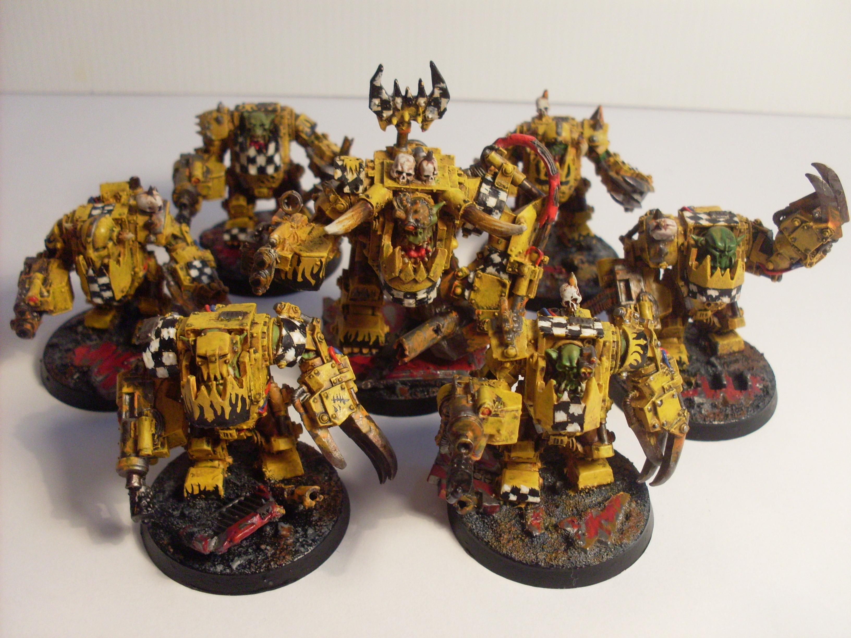 Bad Moonz, Badmoonz, Deffwing, Mega Armor, Meganob, Orks, Warboss
