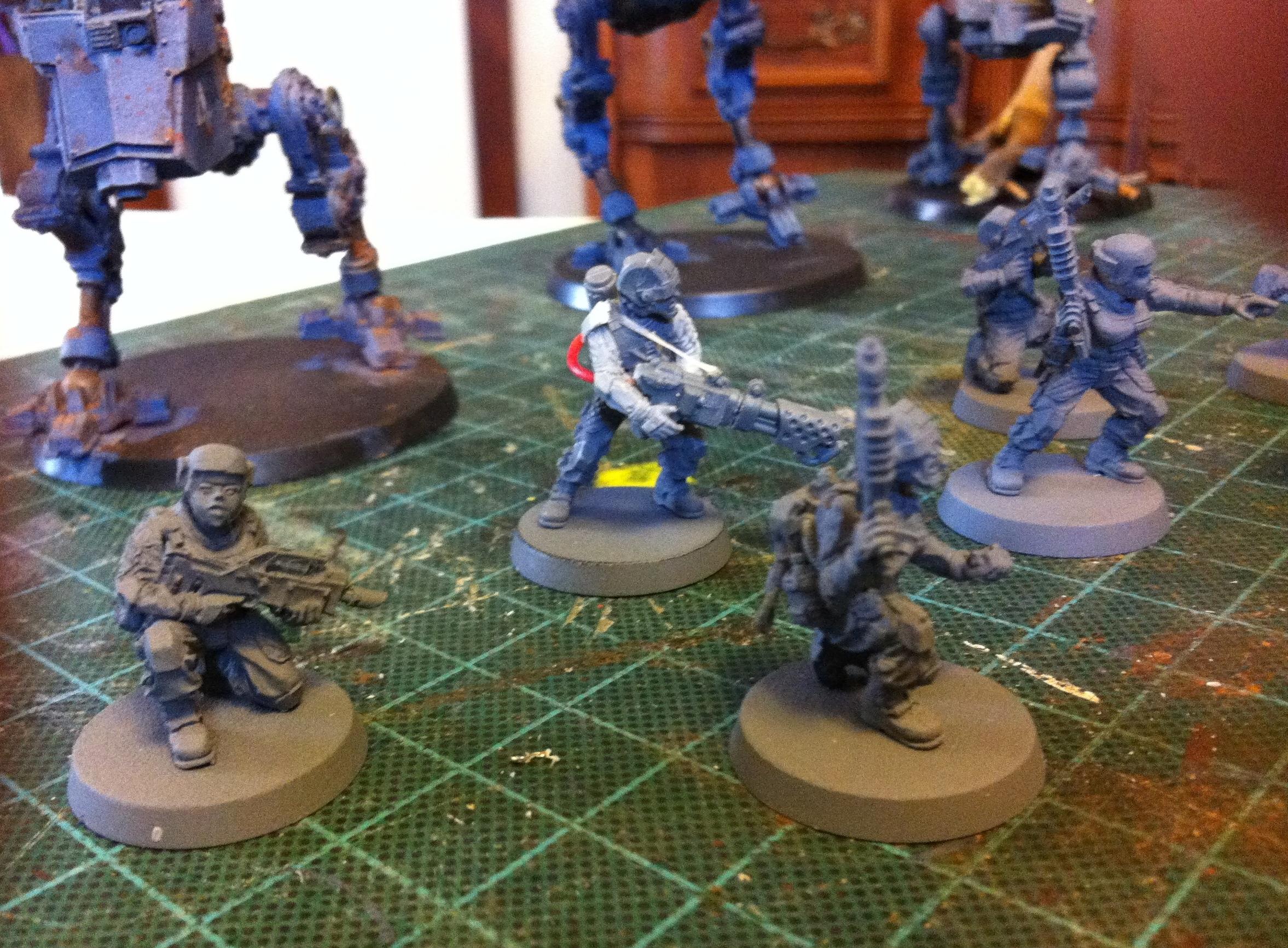 Abbithan Banshee, Elysian, Elysian Drop Troops, Elysians, Female, Flamer, Guardsmen, Imperial Guard, Lasguns, Sentinel, Veteran, Warhammer 40,000
