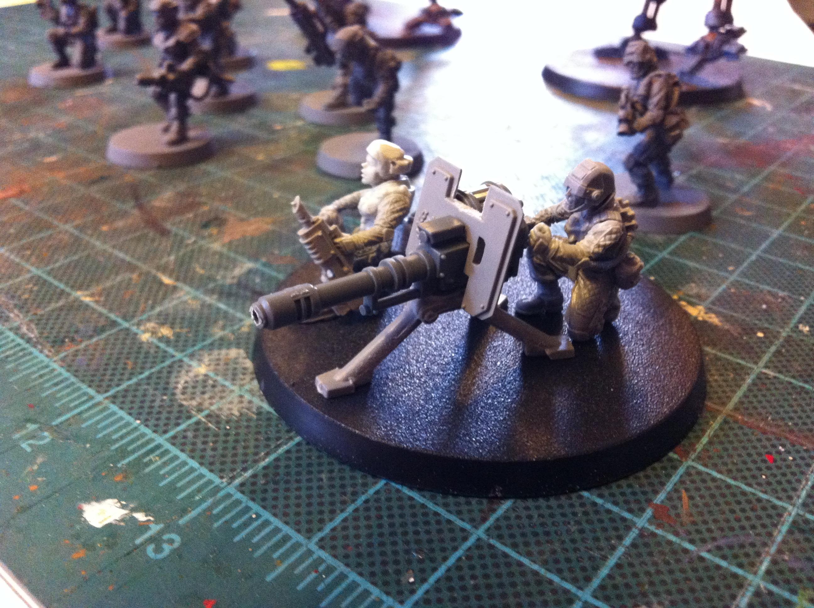 Abbithan Banshee, Autocannon, Elysian, Elysian Drop Troops, Elysians, Female, Guardsmen, Imperial Guard, Lasgun, Sentinel, Veteran, Warhammer 40,000