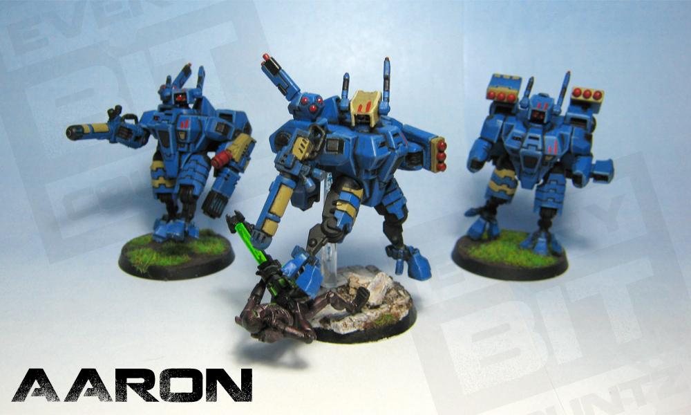 Crisis Battlesuit, Scenic, Tau