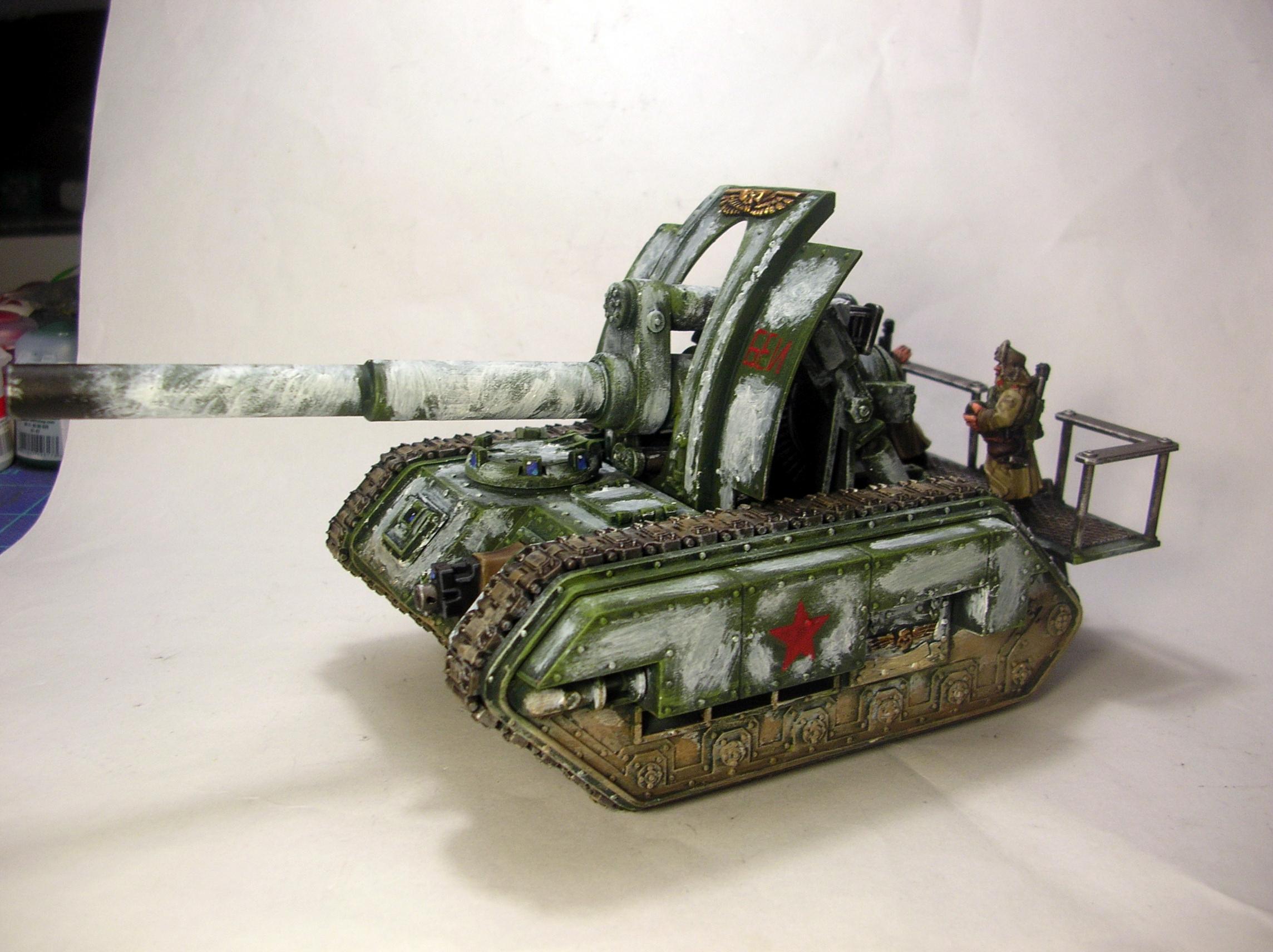 Artillery, Basilisk, Imperial Guard, Russians, Soviet, Valhallans, Warhammer 40,000