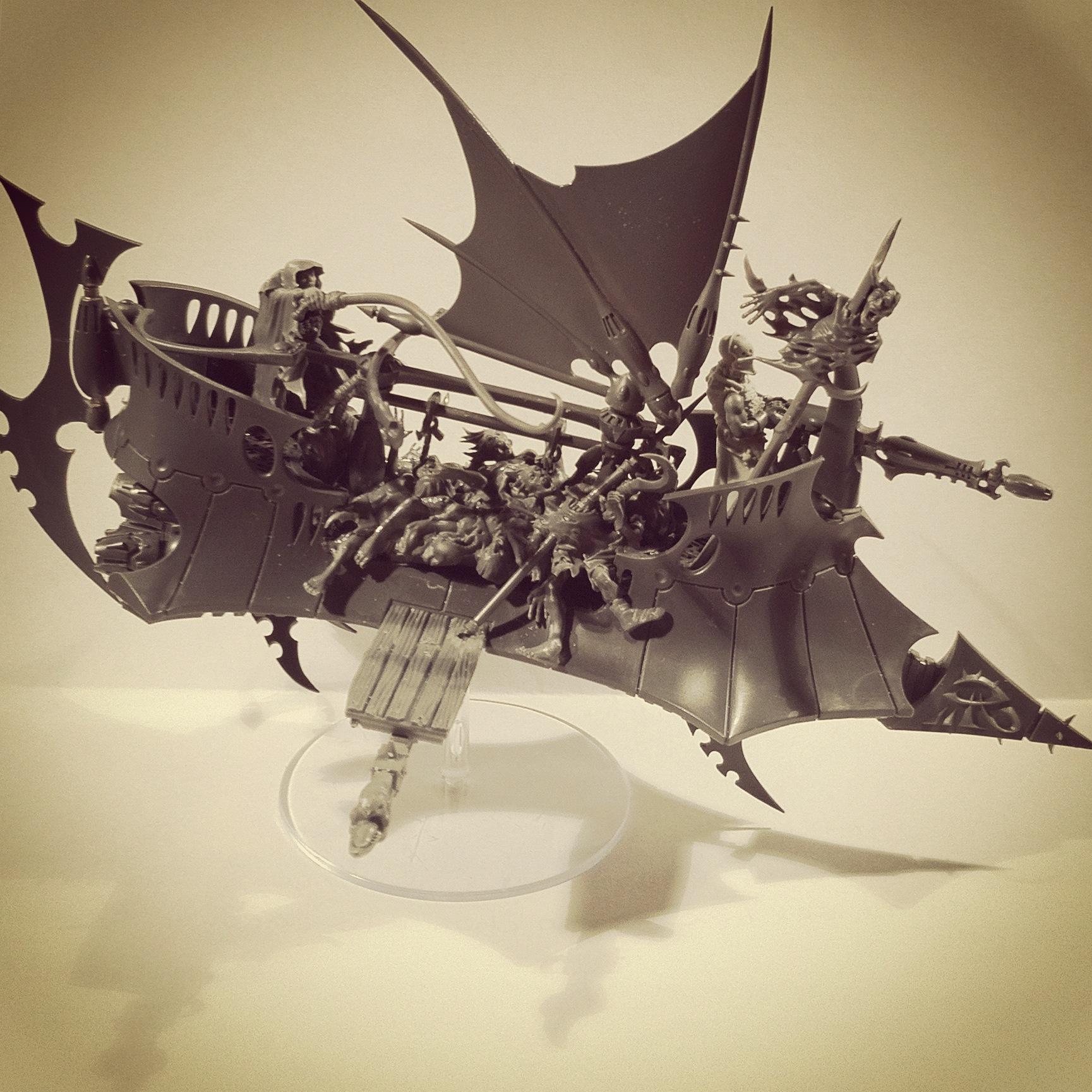 Conversion, Dark Eldar, Raider, Work In Progress