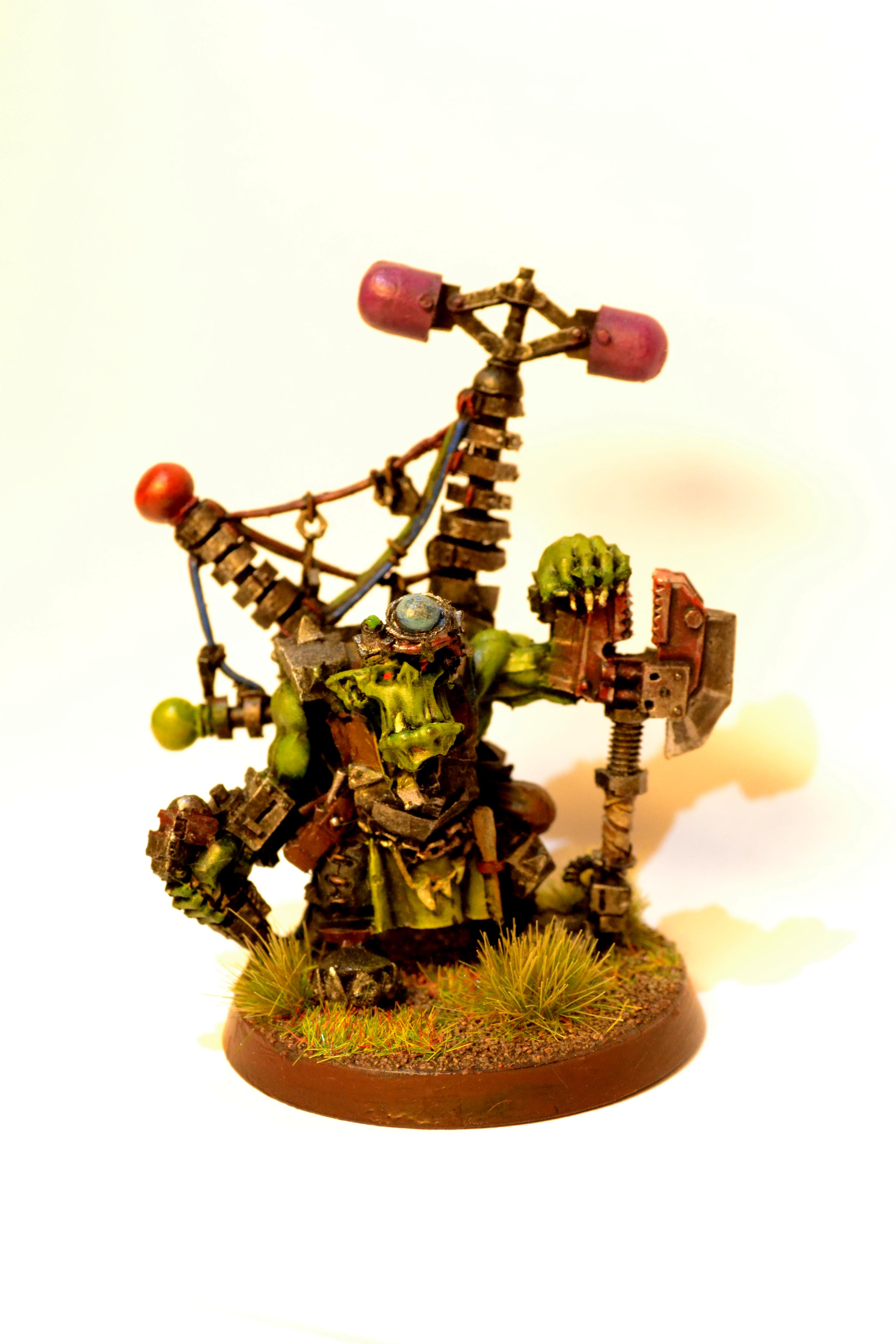 Big Mek, Evil Sunz, Kustom, Kustom Force Field, Mekboy, Orks, Warhammer 40,000, Warhammer Fantasy