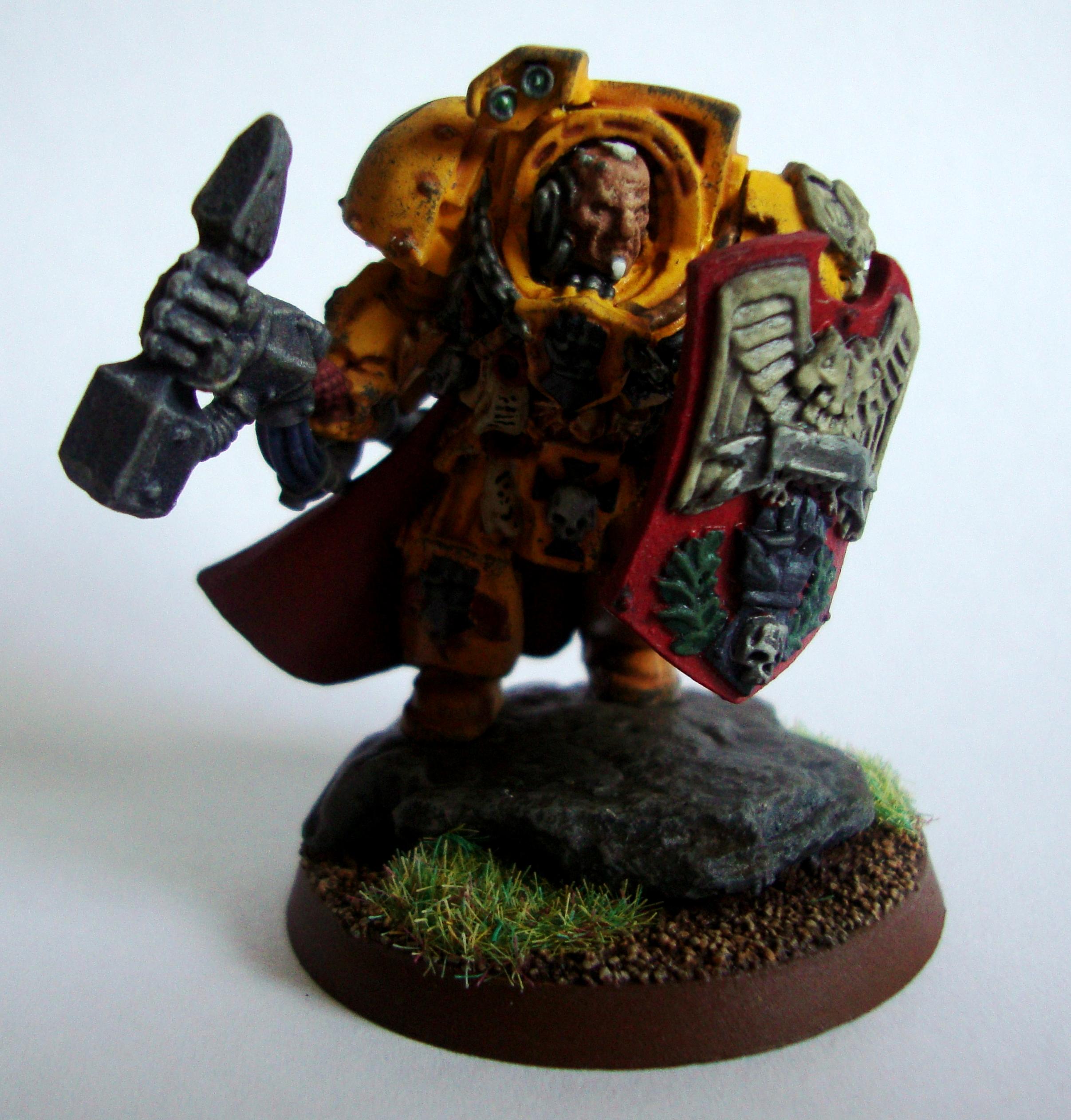 Airbrush, Imperial Fists, Lysander, Space Marines