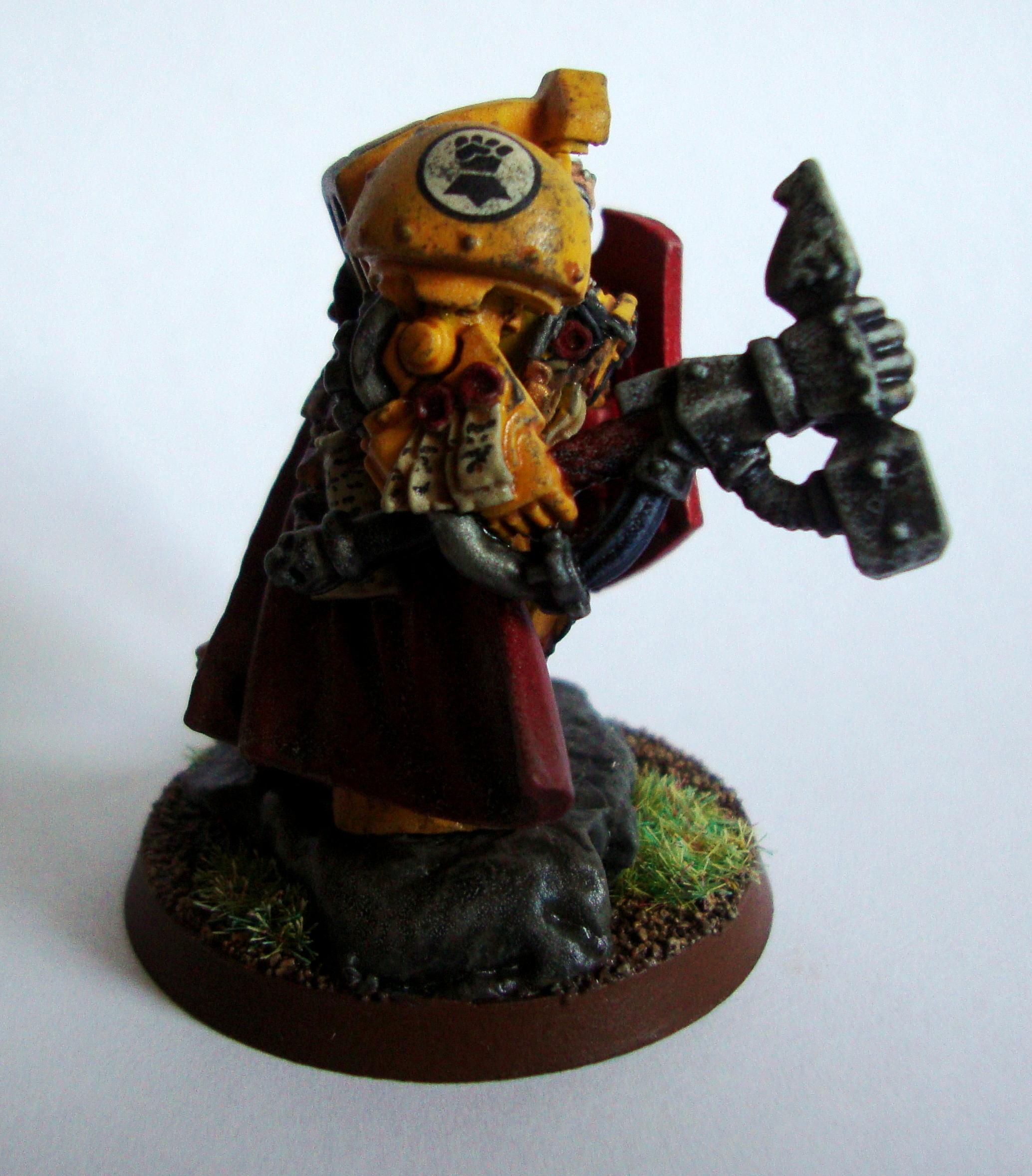 Airbrush, Imperial Fists, Lysander, Space Marines
