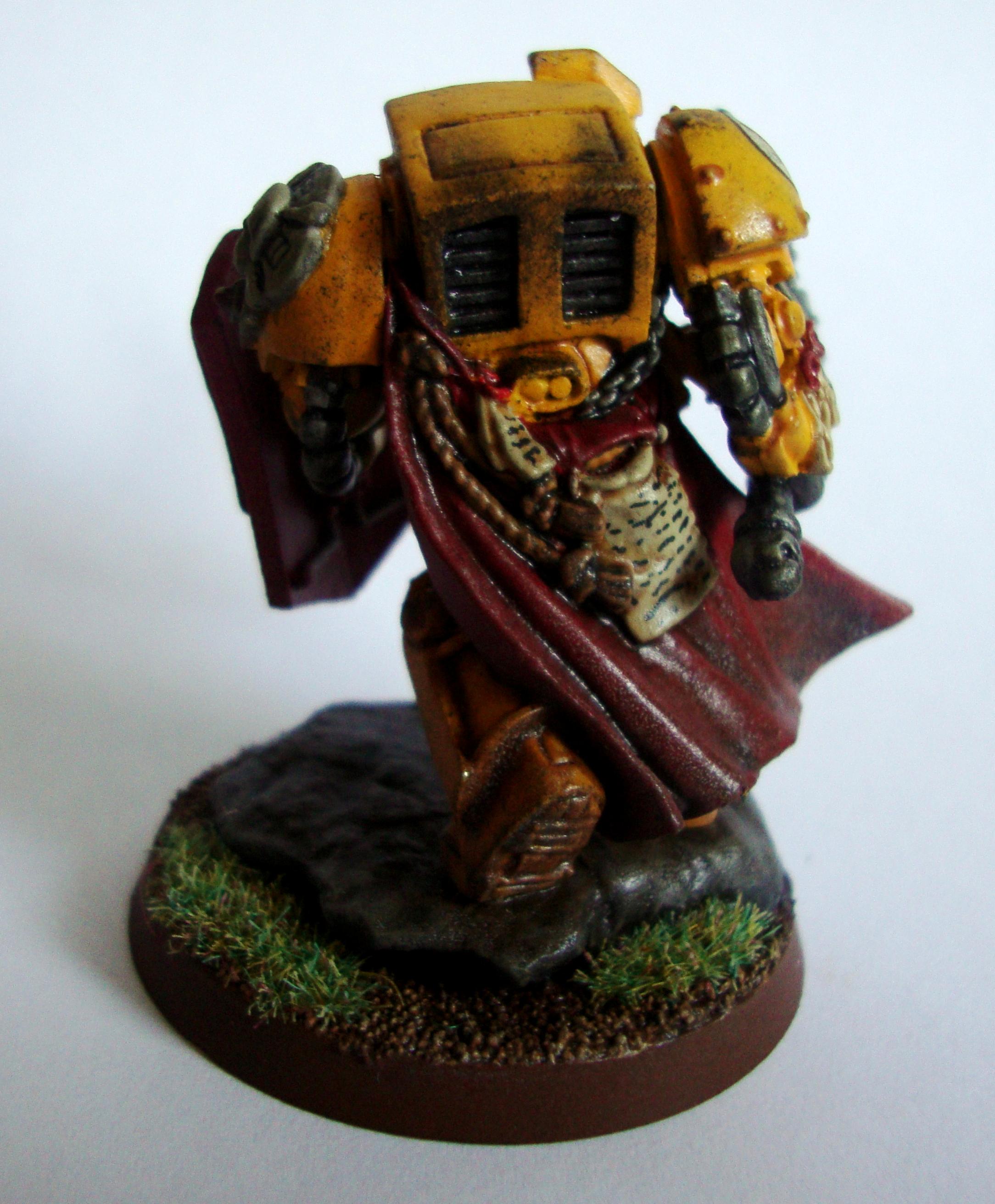 Airbrush, Imperial Fists, Lysander, Space Marines