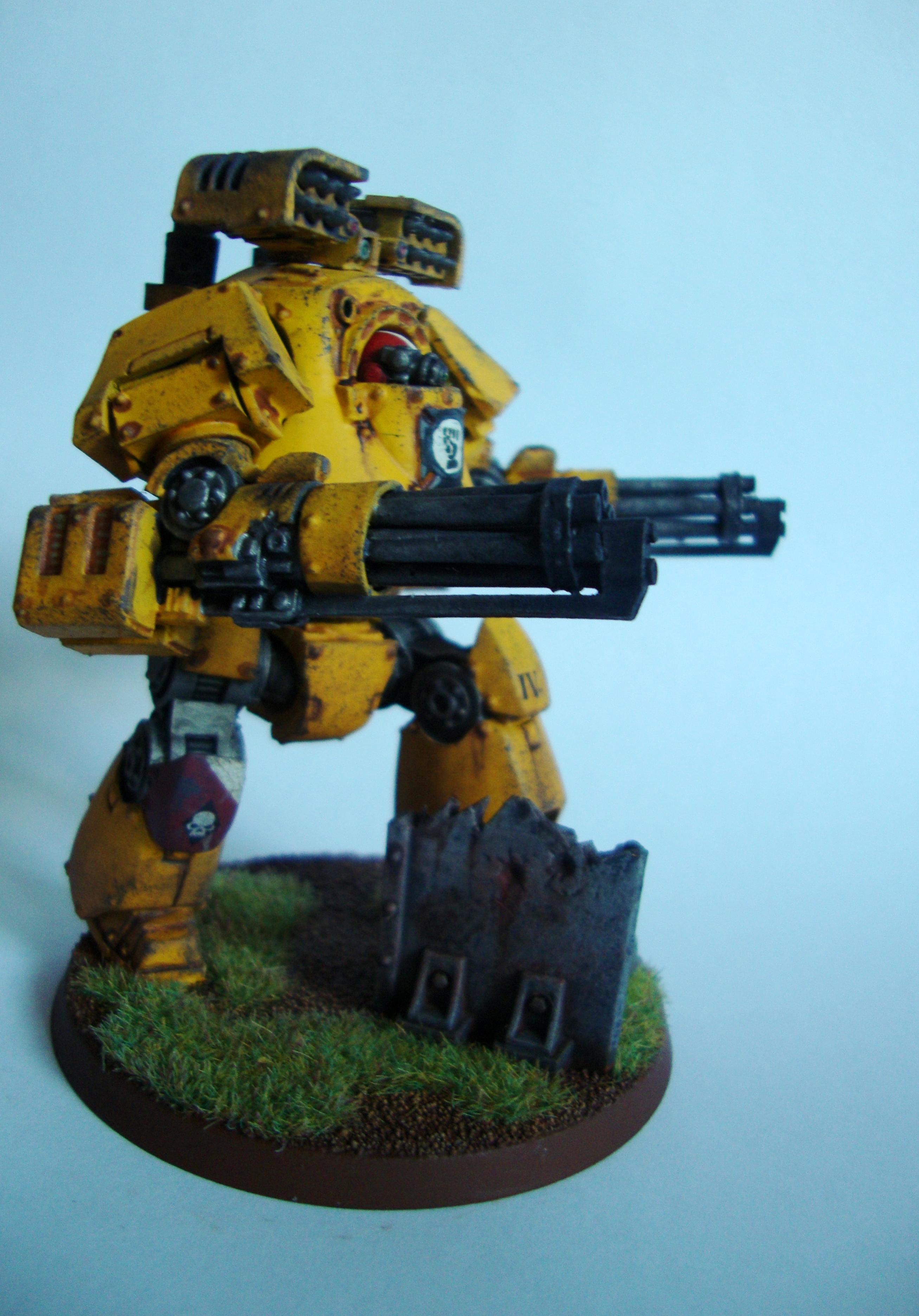 Airbrush, Contemptor, Dreadnought, Heresy, Imperial Fists, Mortis, Space Marines