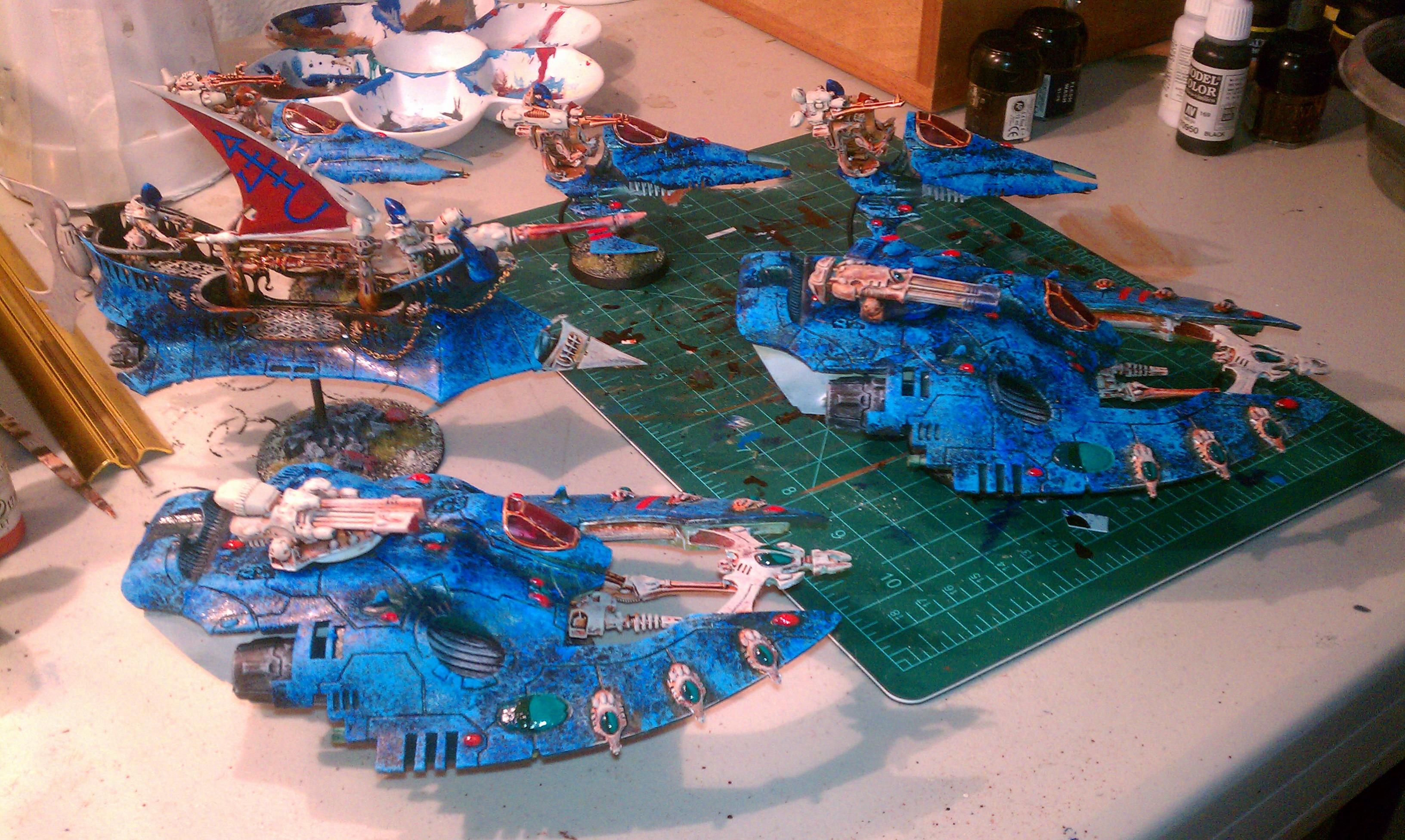 Eldar, Raider, Vypers, Wave Serpent