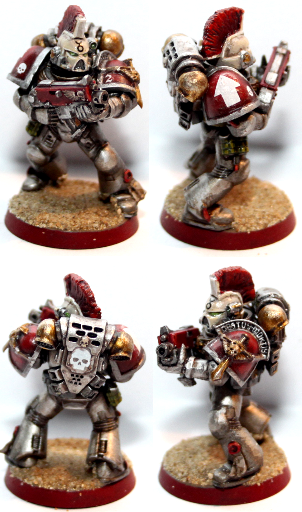Bolter, Crest, Space Marines, Tactical