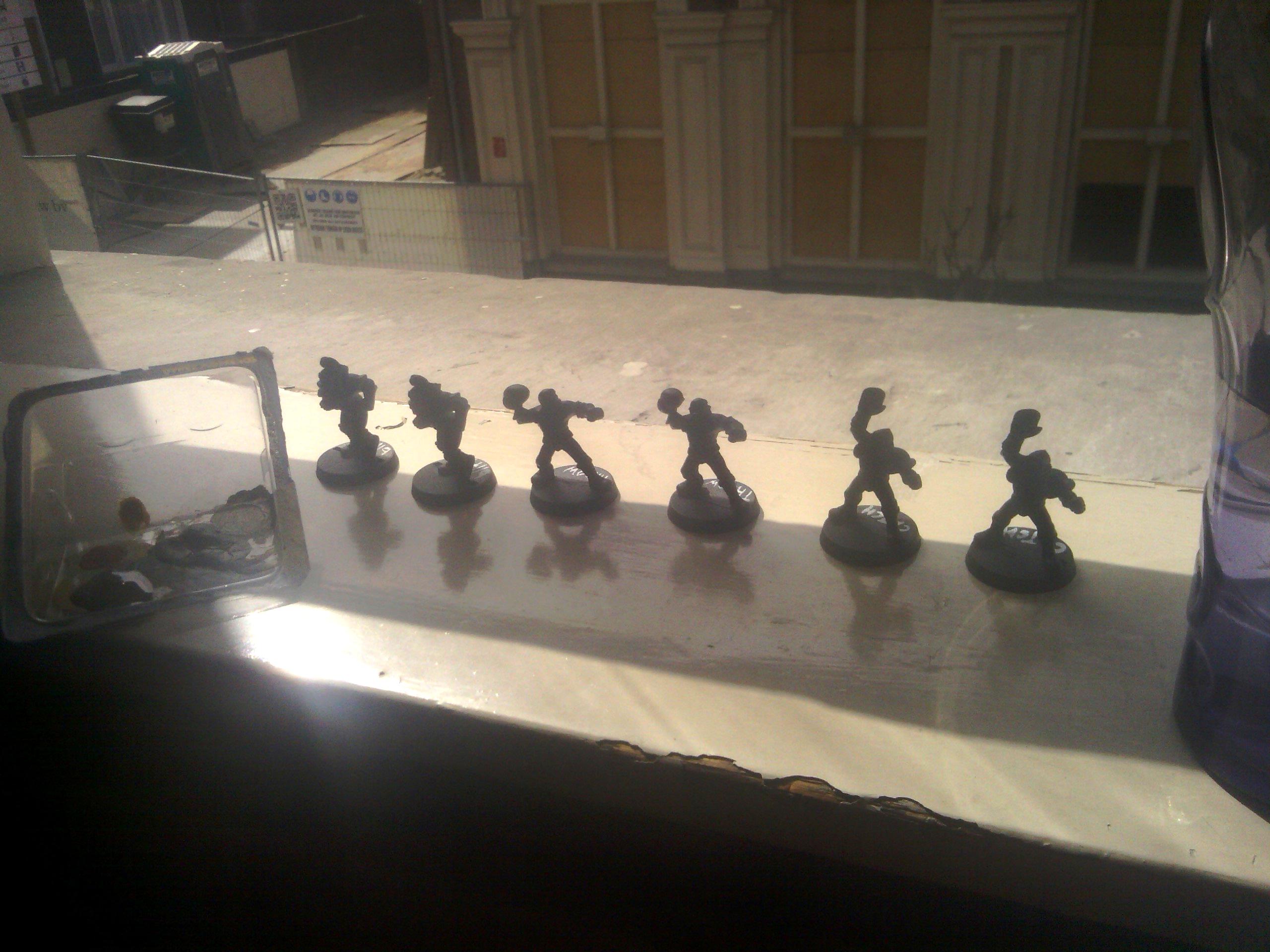 Blood Bowl, Human Team, Paint Job, Work In Progress
