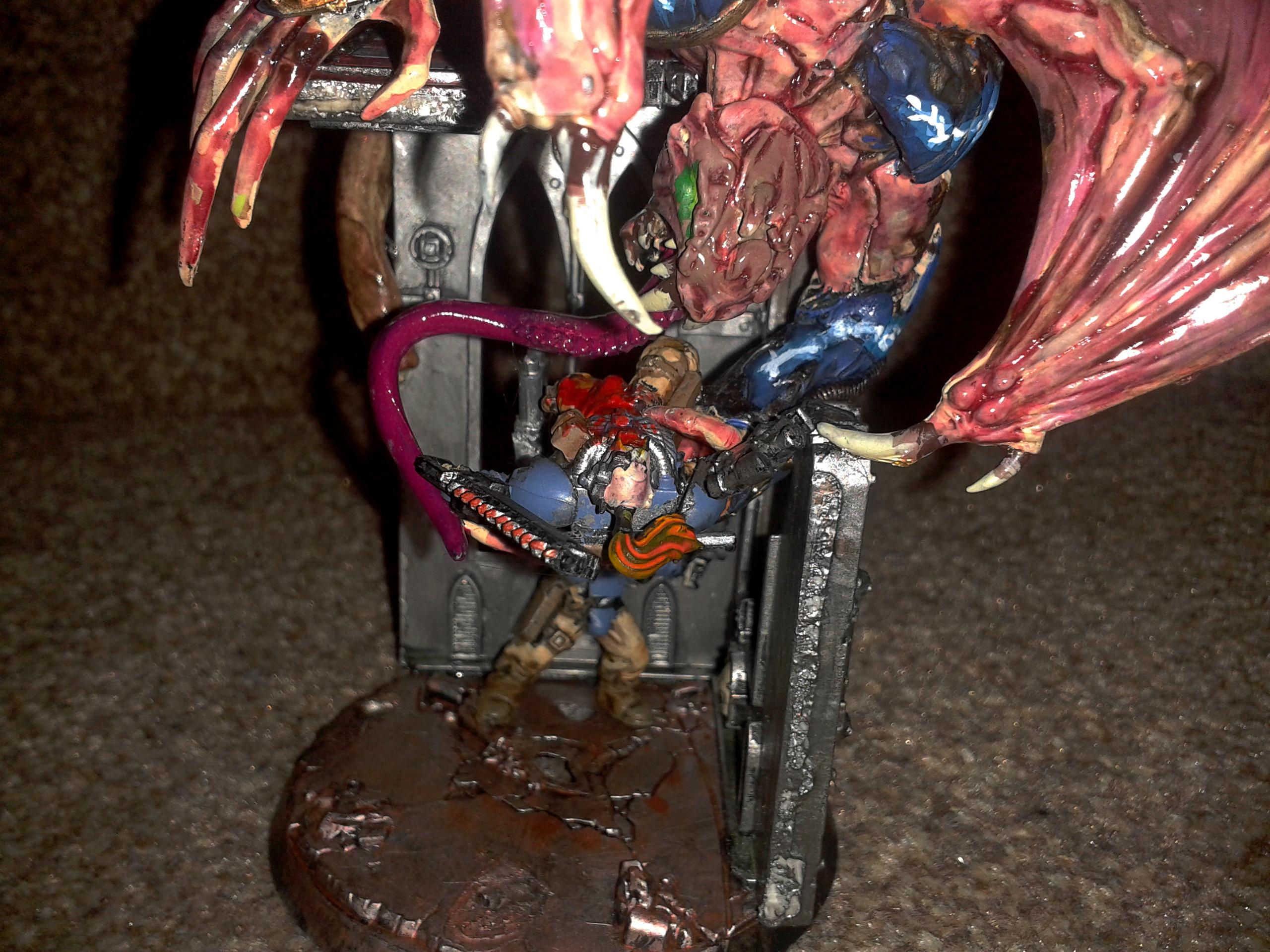 Chaos Space Marines, Conversion, Daemon Prince, Warhammer 40,000
