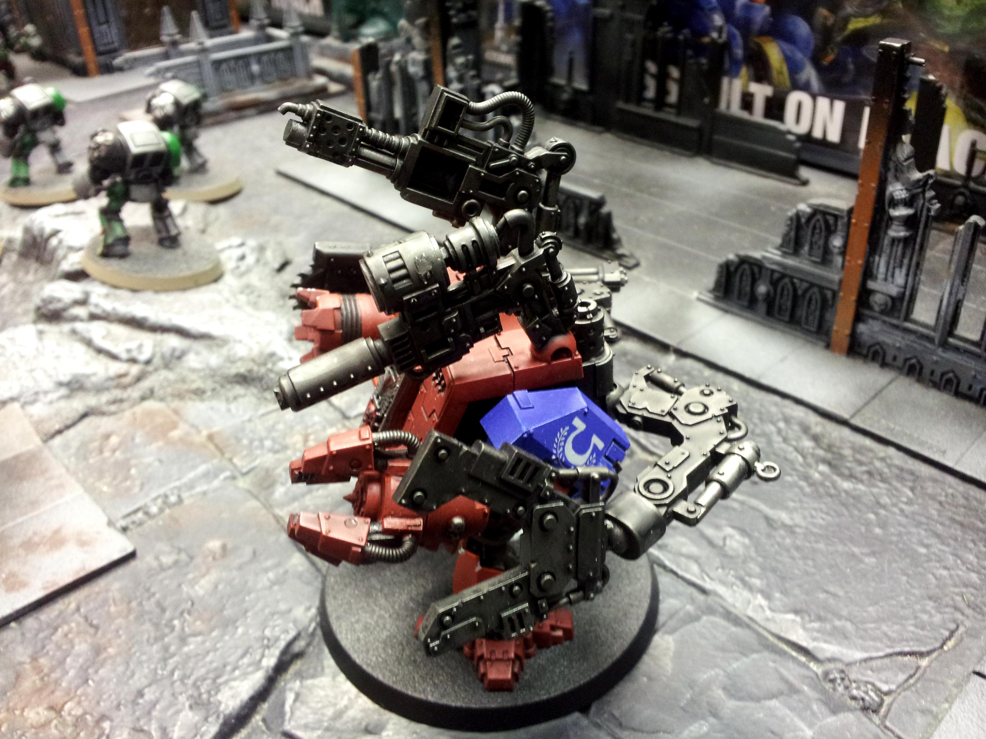 Conversion, Dreadnought, Ironclad, Techmarine, Techmarine Dreadnought, Ultramarines