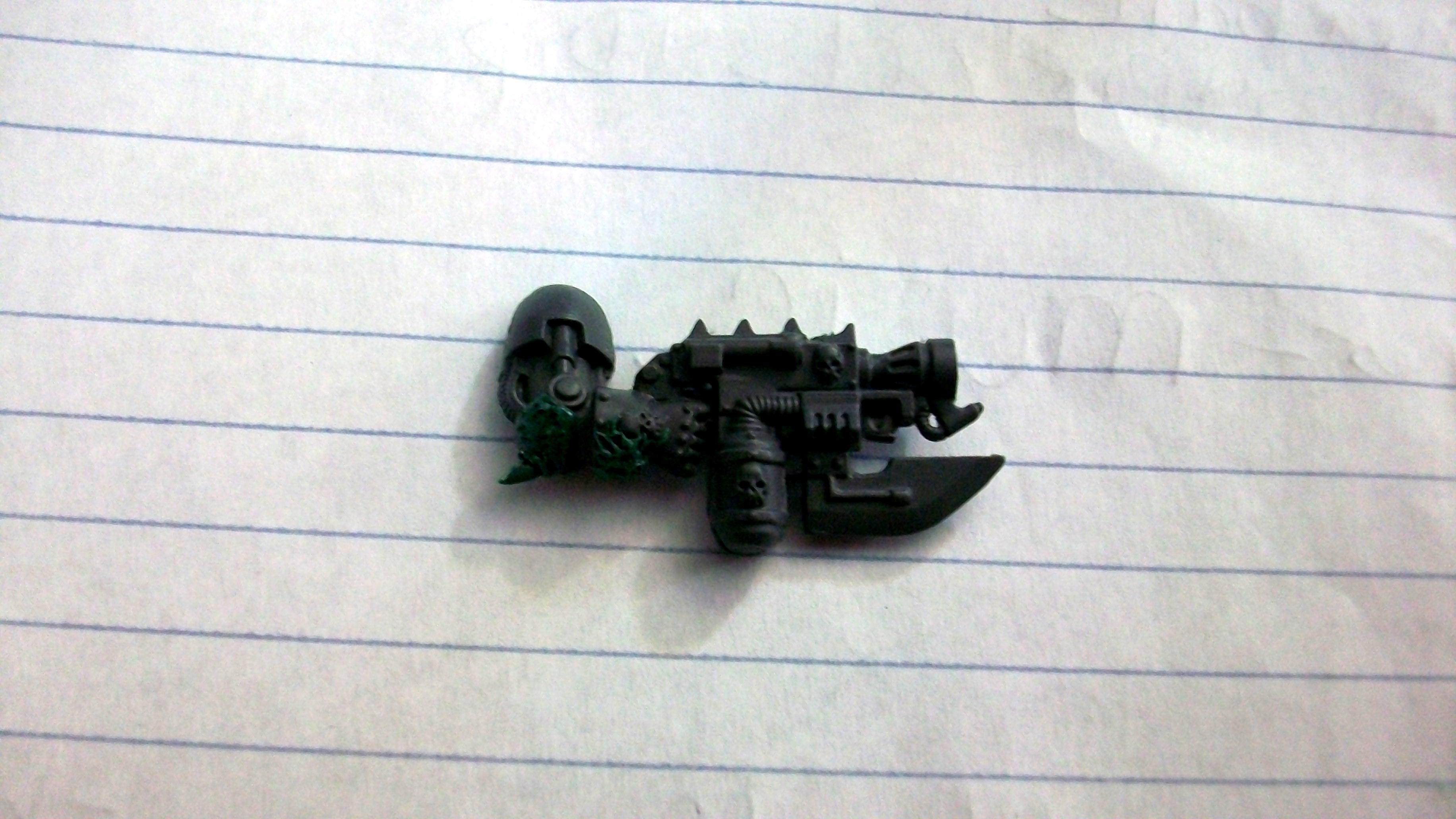Chaos, Conversion, Death Guard, Grey Knights, Kitbash, Nurgle, Scythe, Space Marines, Terminator Armor, Work In Progress