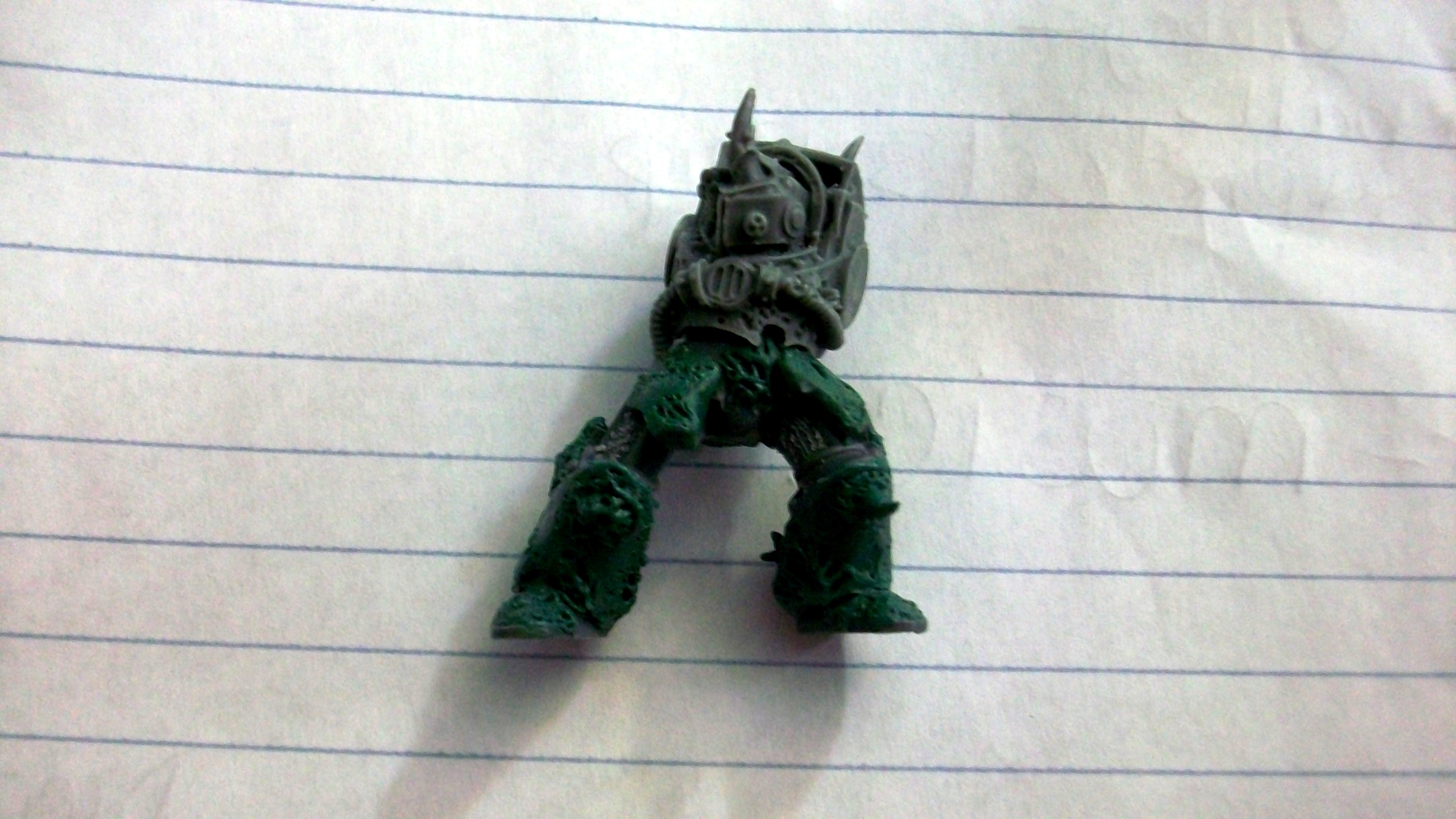 Chaos, Conversion, Death Guard, Grey Knights, Kitbash, Nurgle, Scythe, Space Marines, Terminator Armor, Work In Progress