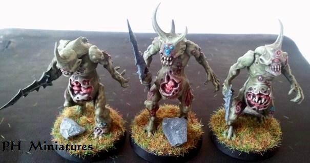 Chaos, Nurgle, Plaguebearers, Warhammer Fantasy
