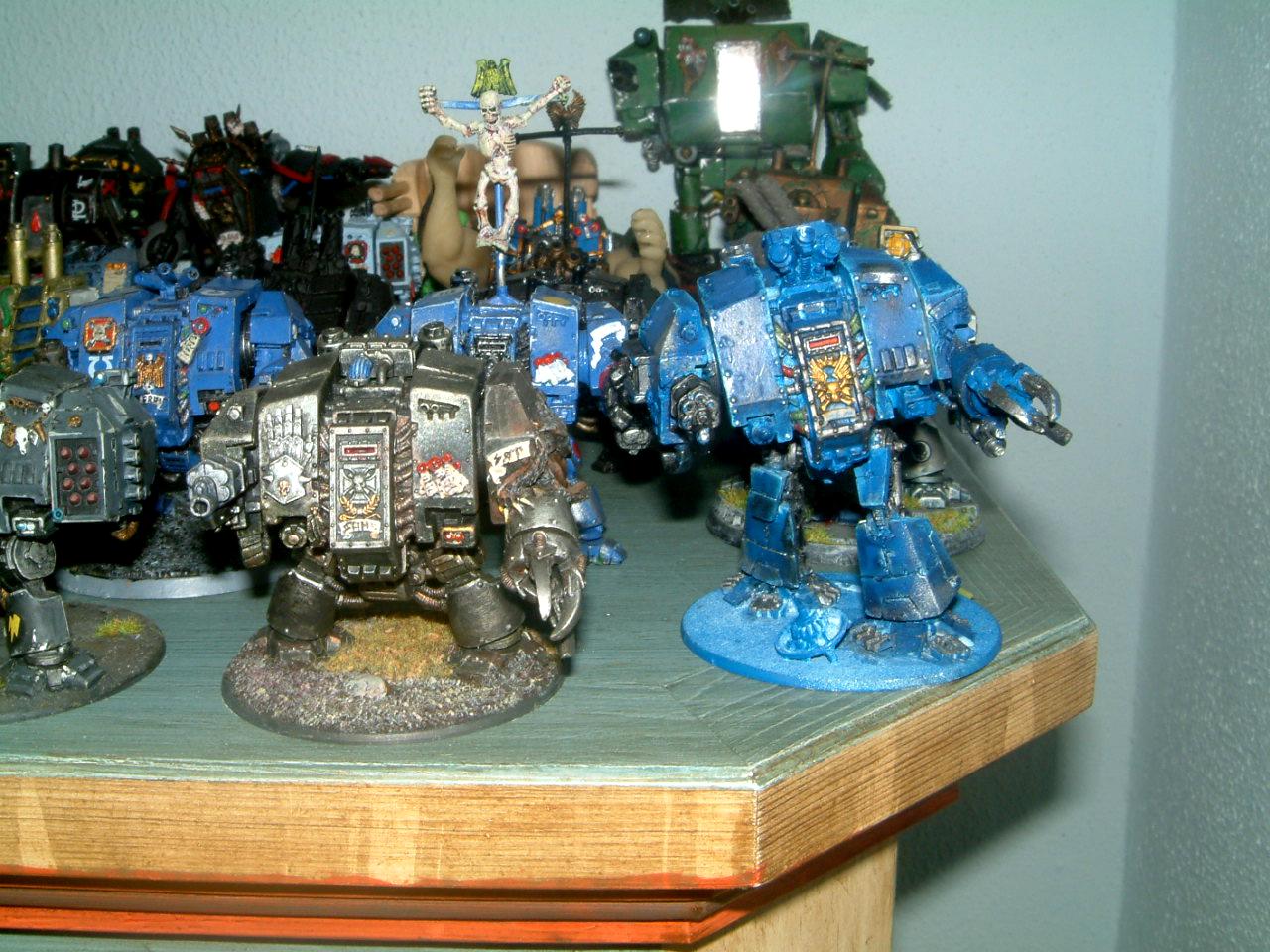 Chaos, Chaos Space Marines, Conversion, Dead, Dreadnought, Hellbrute, Painted, Scratch, Scratch Build, Senes Antiqua, Senex, Space Marines