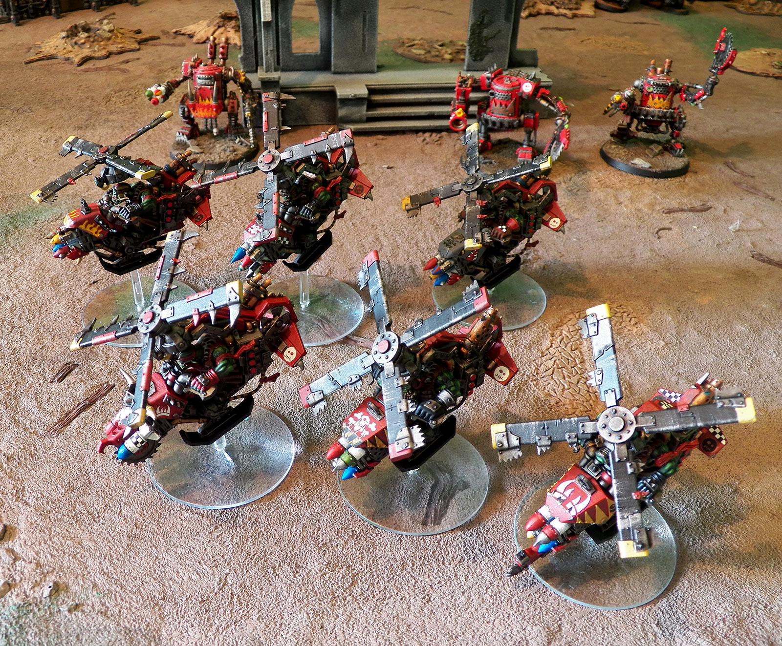 Deff Dread, Orks, Ouze, Speed Freeks, Warhammer 40,000