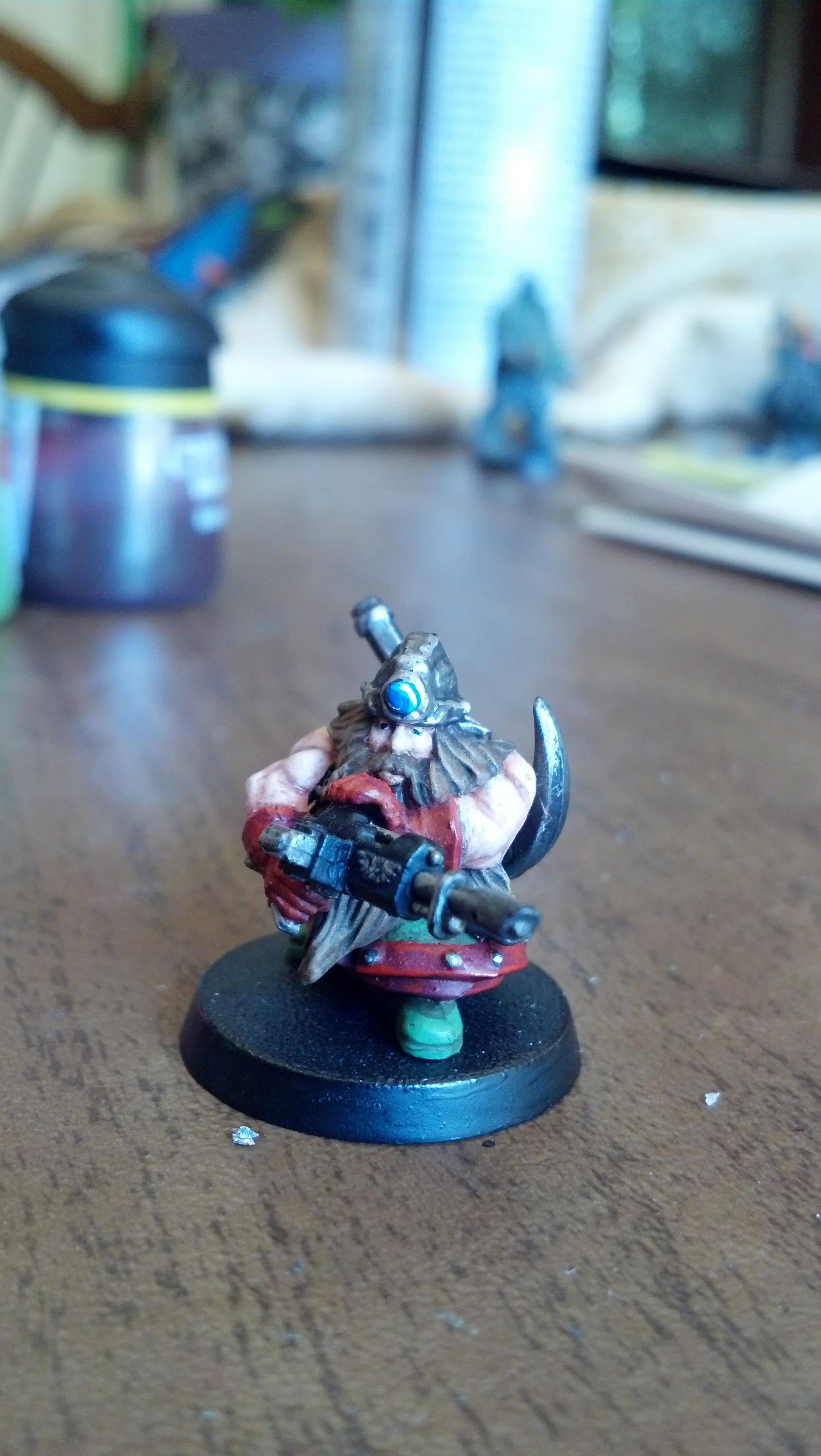 Conversion, Dwarves, Gang, Ganger, Inquisitor, Lascutter, Miner, Necromunda, Squats