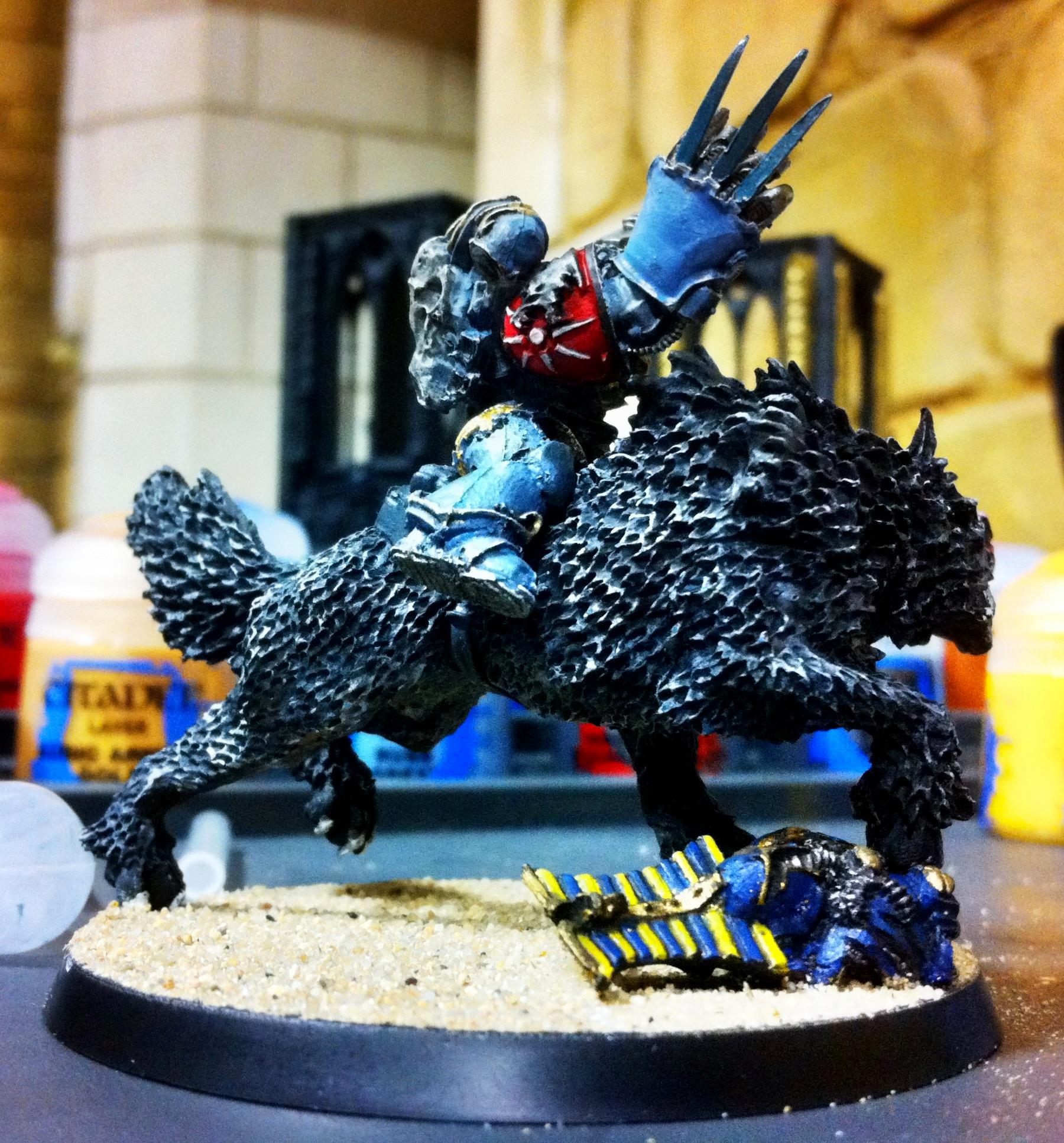 Deathwolf, Herald, Space Marines, Space Wolves, Thunderwolf, Wolf Lord, Wolverine