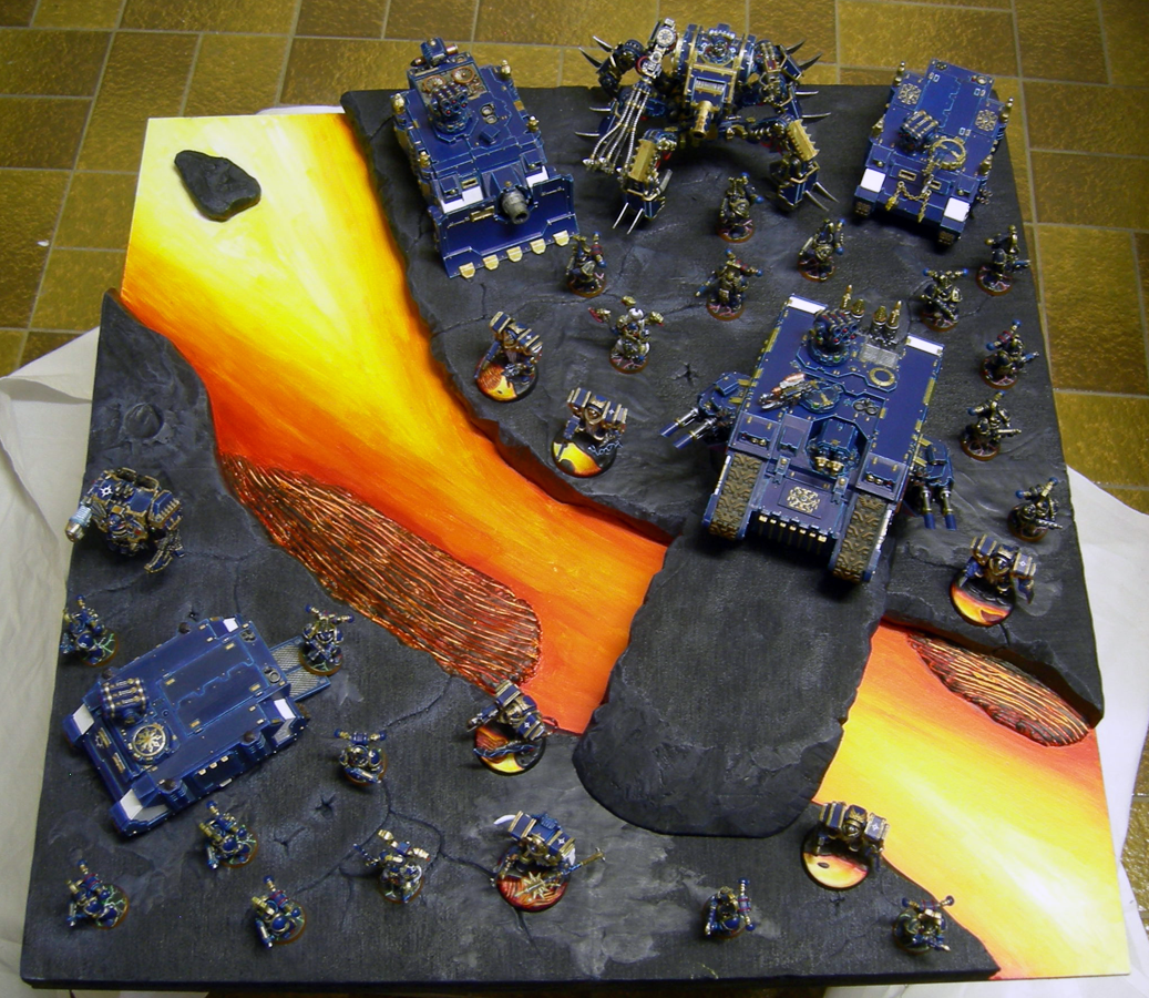 2012, Armies On Parade, Chaos, Display Board, Warhammer 40,000
