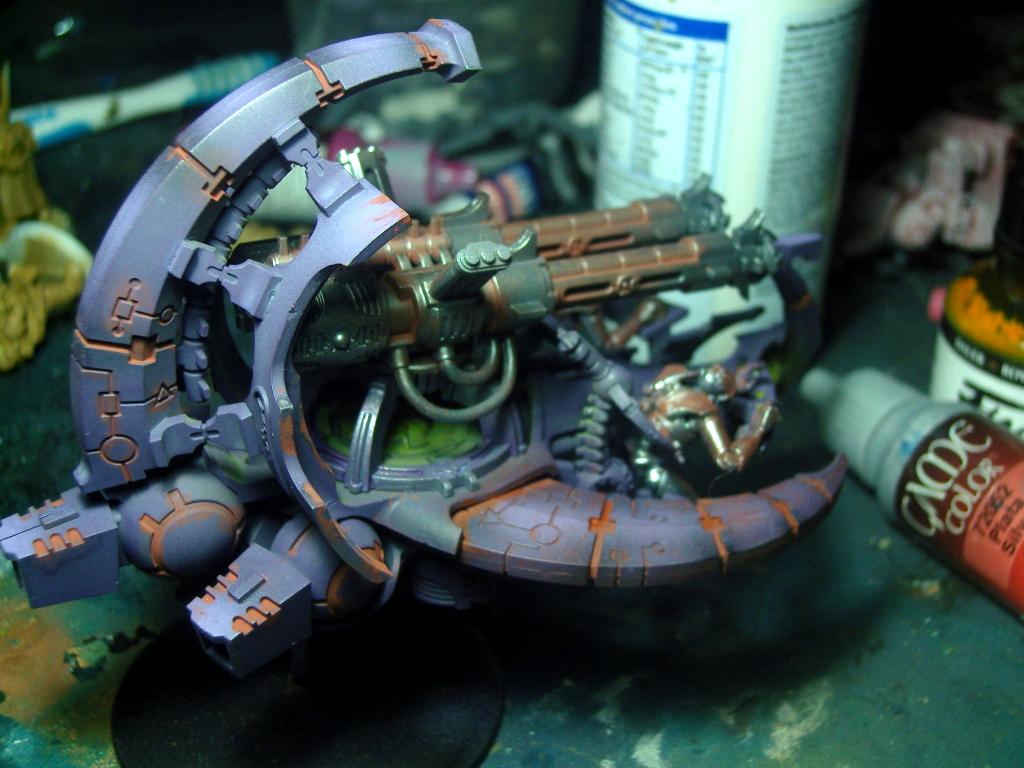 Barge, Necrons, Rust