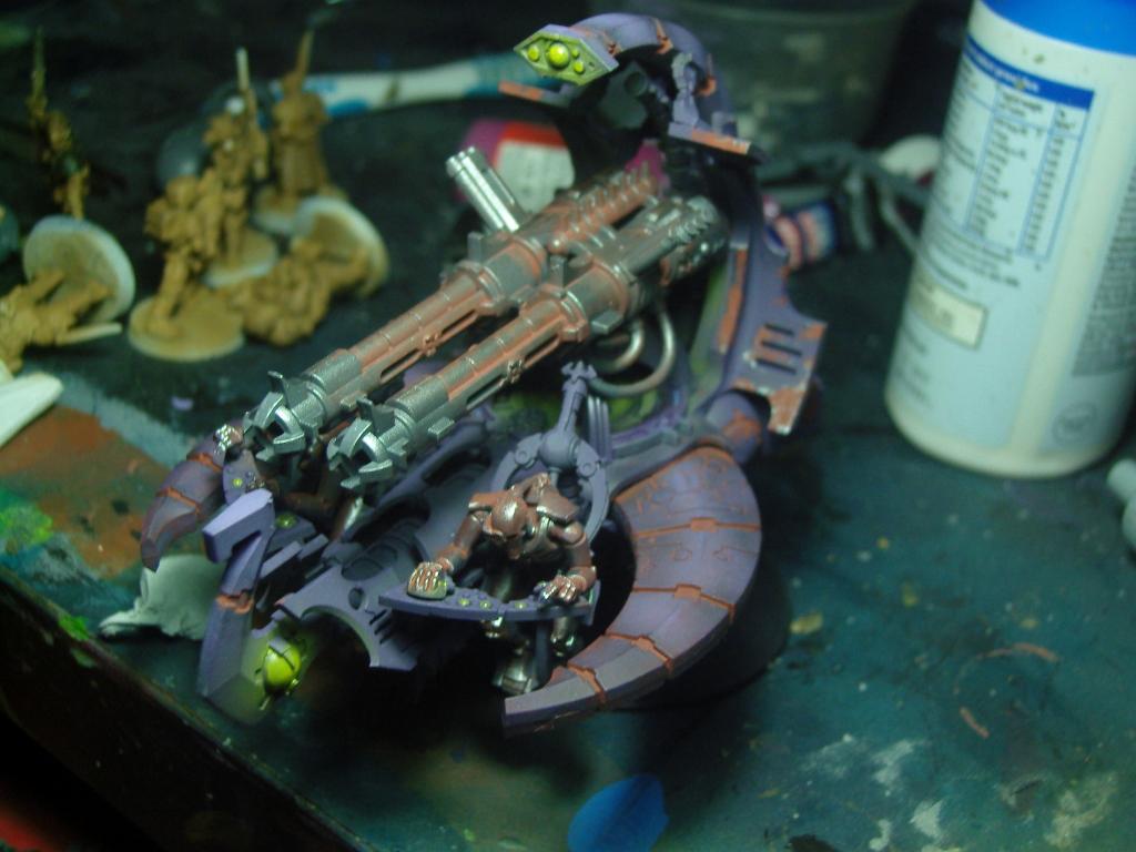 Barge, Necrons, Rust