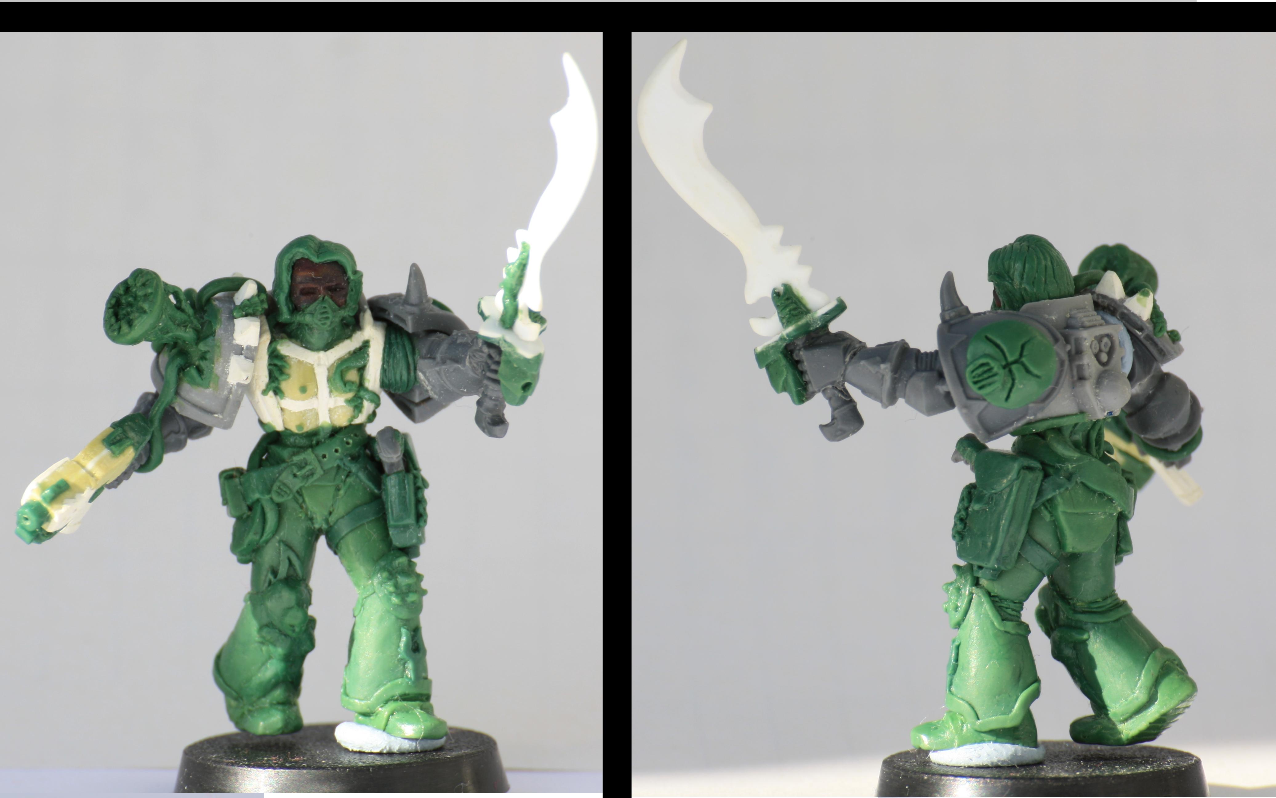 Chaos, Chaos Space Marines, Female, Scratch Build, Slaanesh, Warhammer 40,000