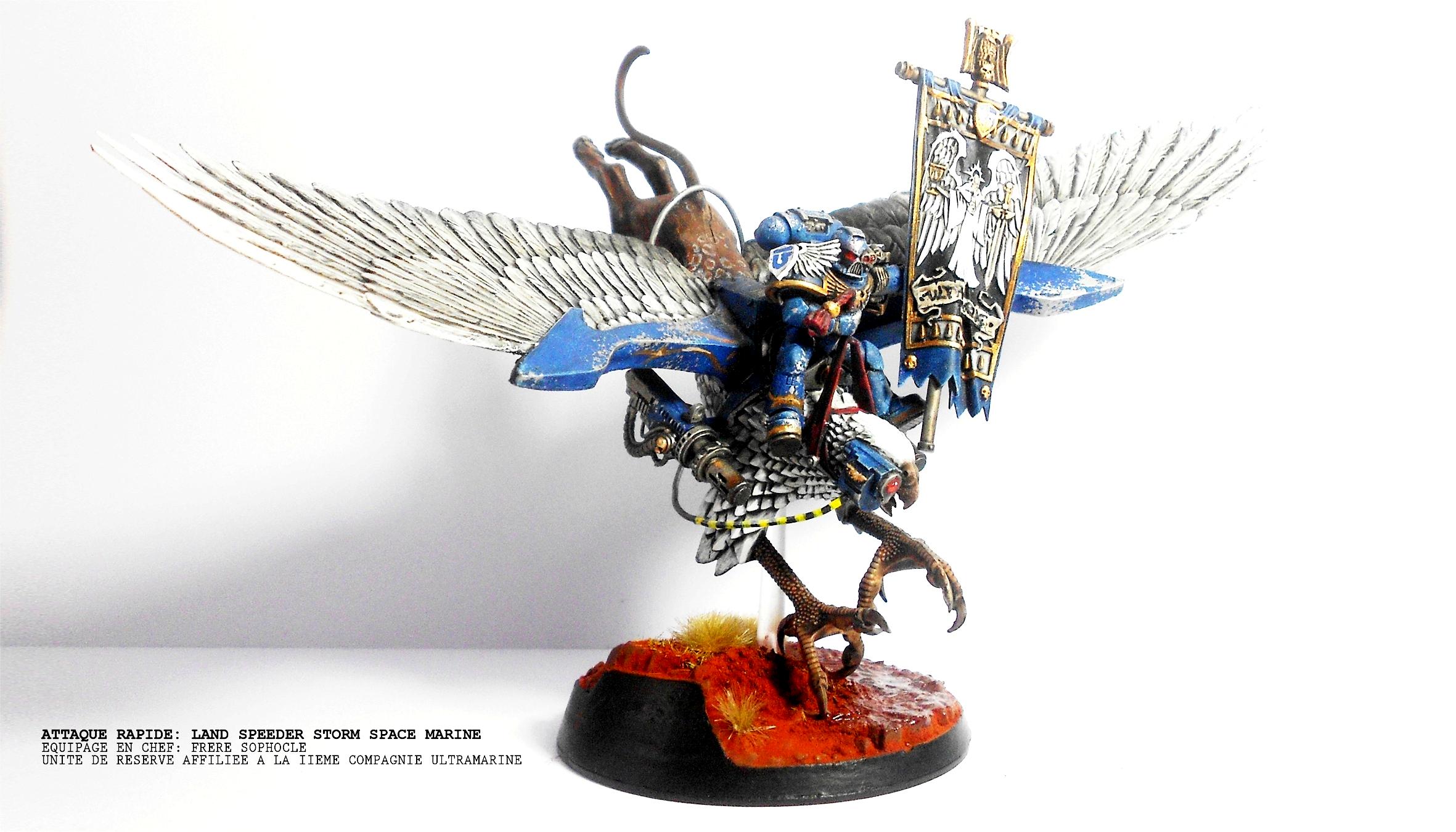 Counts As, Griffin, Land Speeder, Space Marines, Ultramarines
