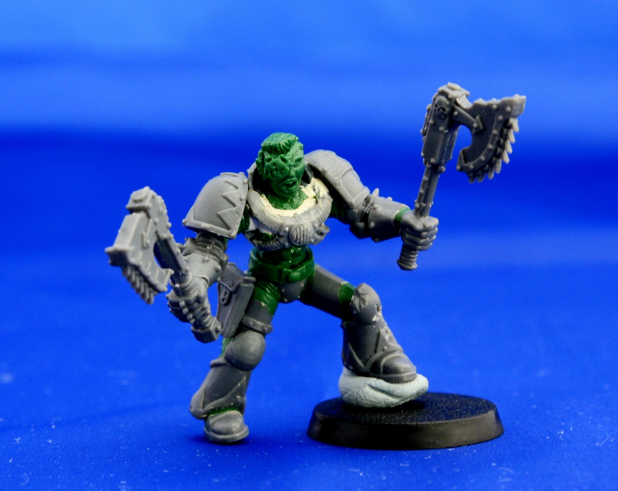 Berserkers, Chaos, Chaos Space Marines, Female, Slaanesh, Warhammer 40,000