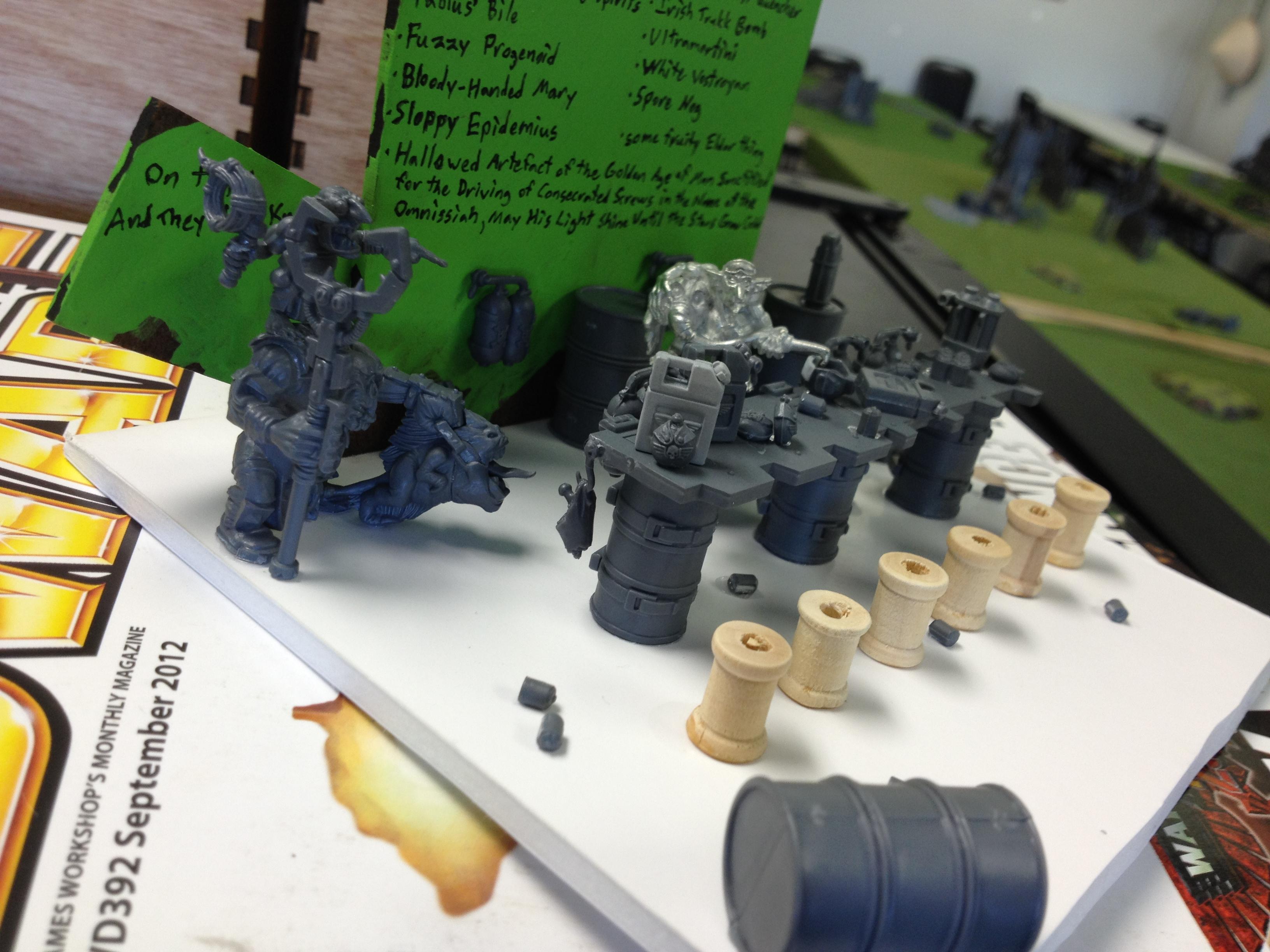 Bar, Fuel Dump, Goblins, Gretchin, Terrain