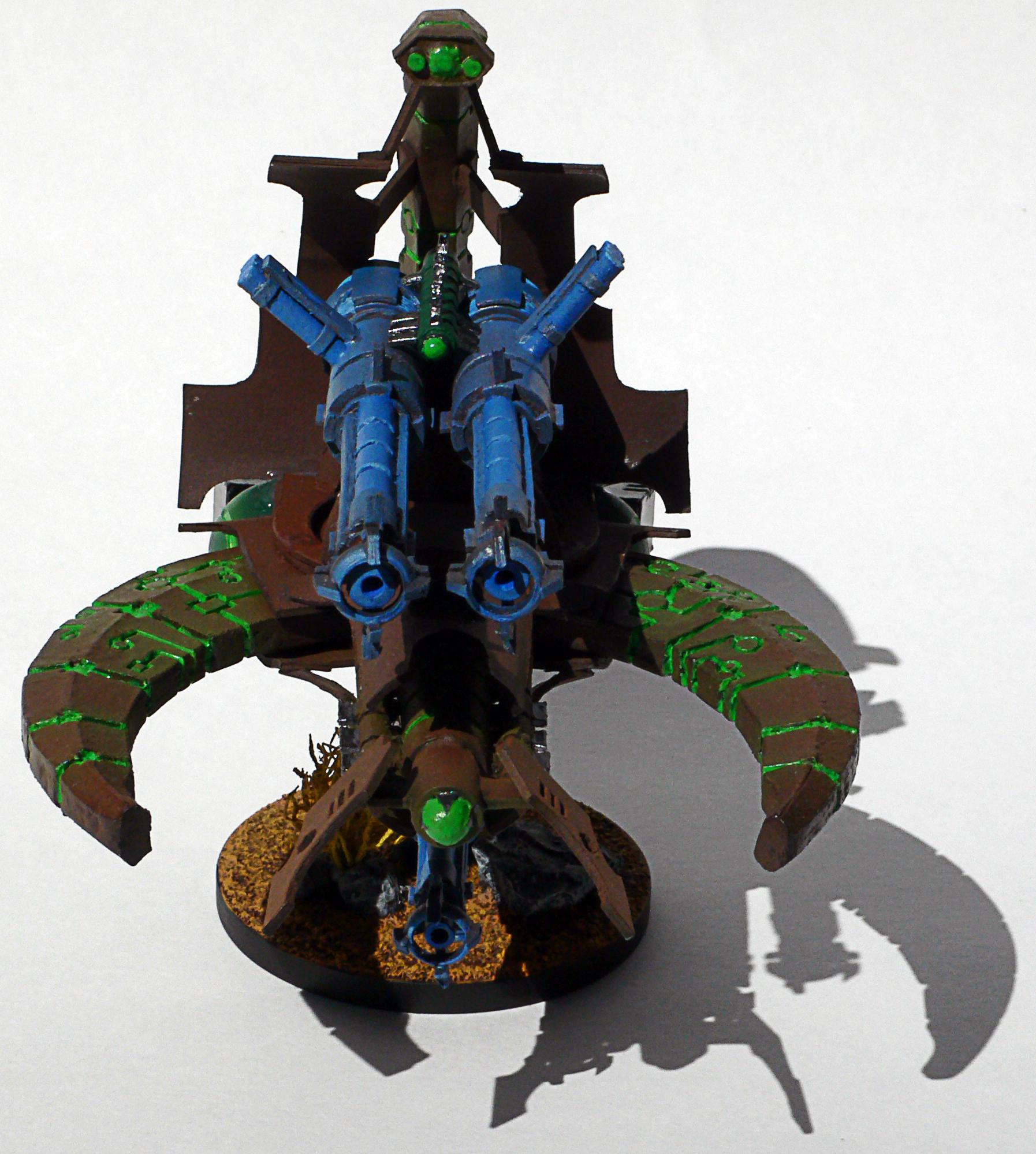 Annihilation Barge, Necrons, Paper, Scratch