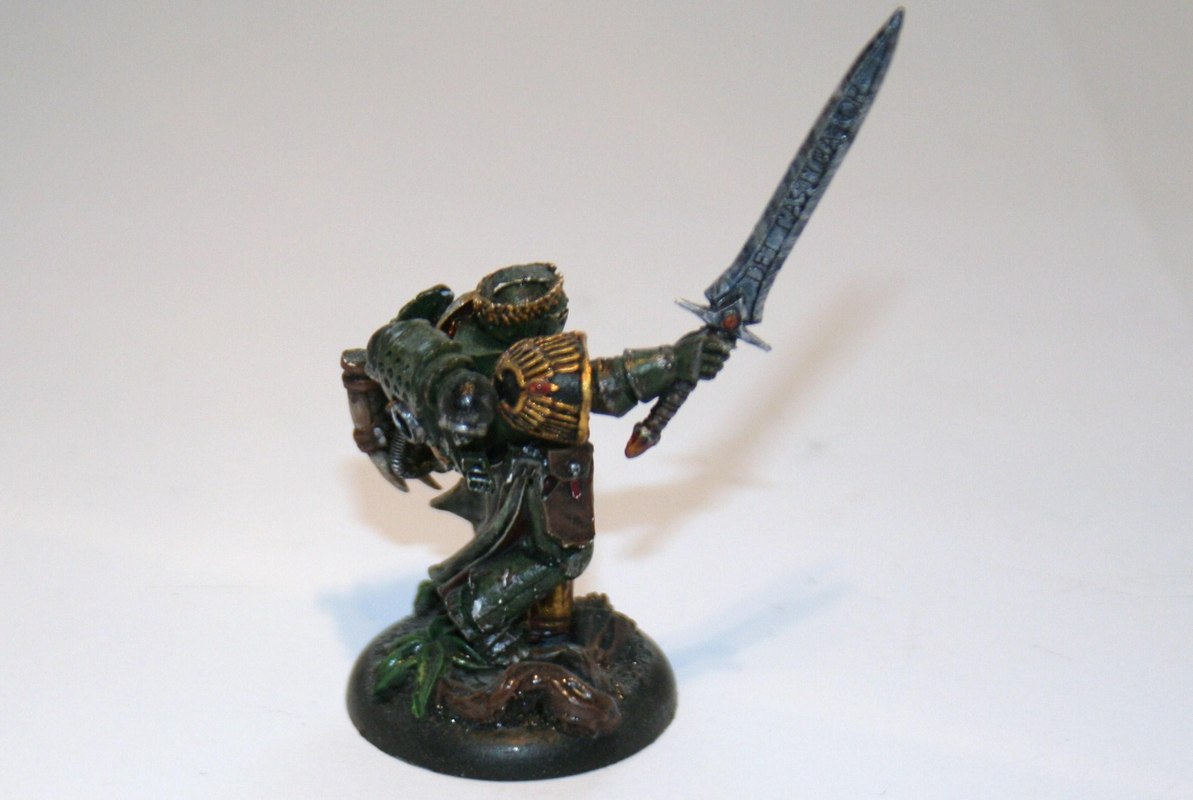 Green, Salamander, Space Marines