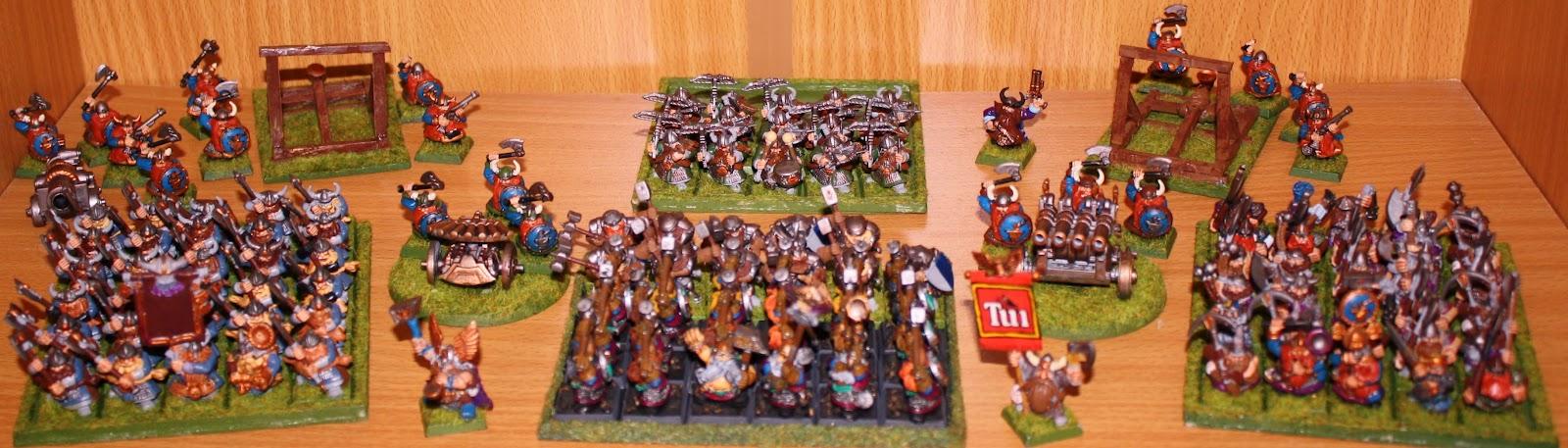 My 2400pt Dwarf Army