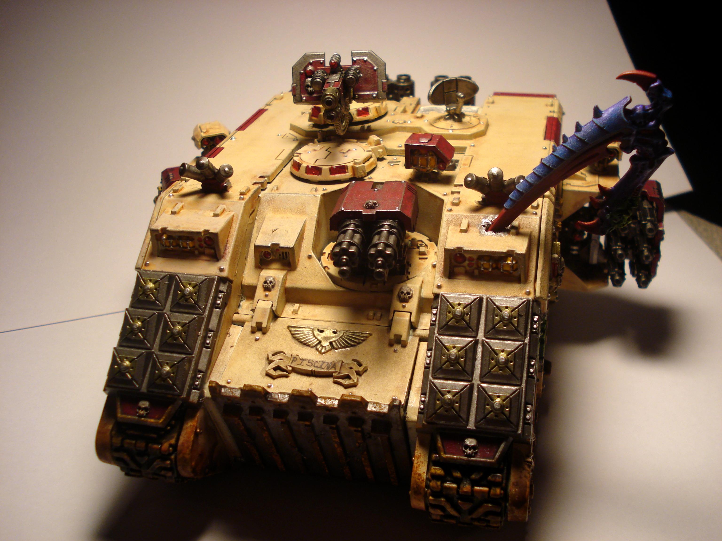 Damage, Dark Angels, Deathwing, Land Raider, Tyranids