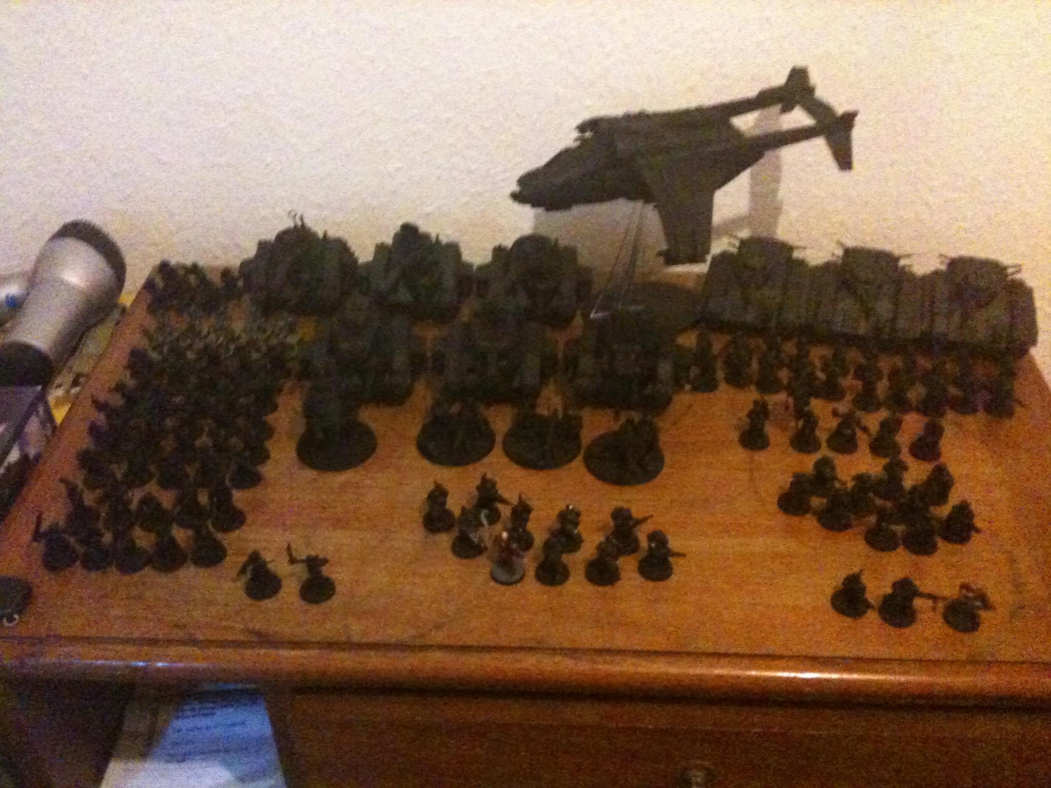 Here is what I started out with undercoated