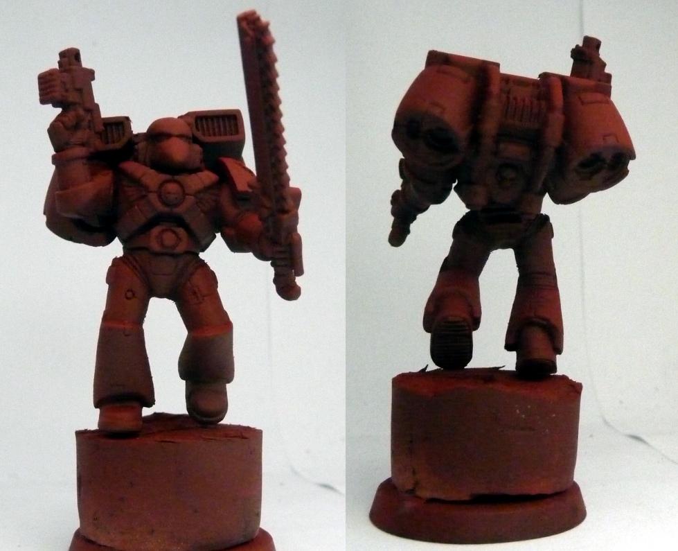 Blood angel assault marine Second Zenithal coat