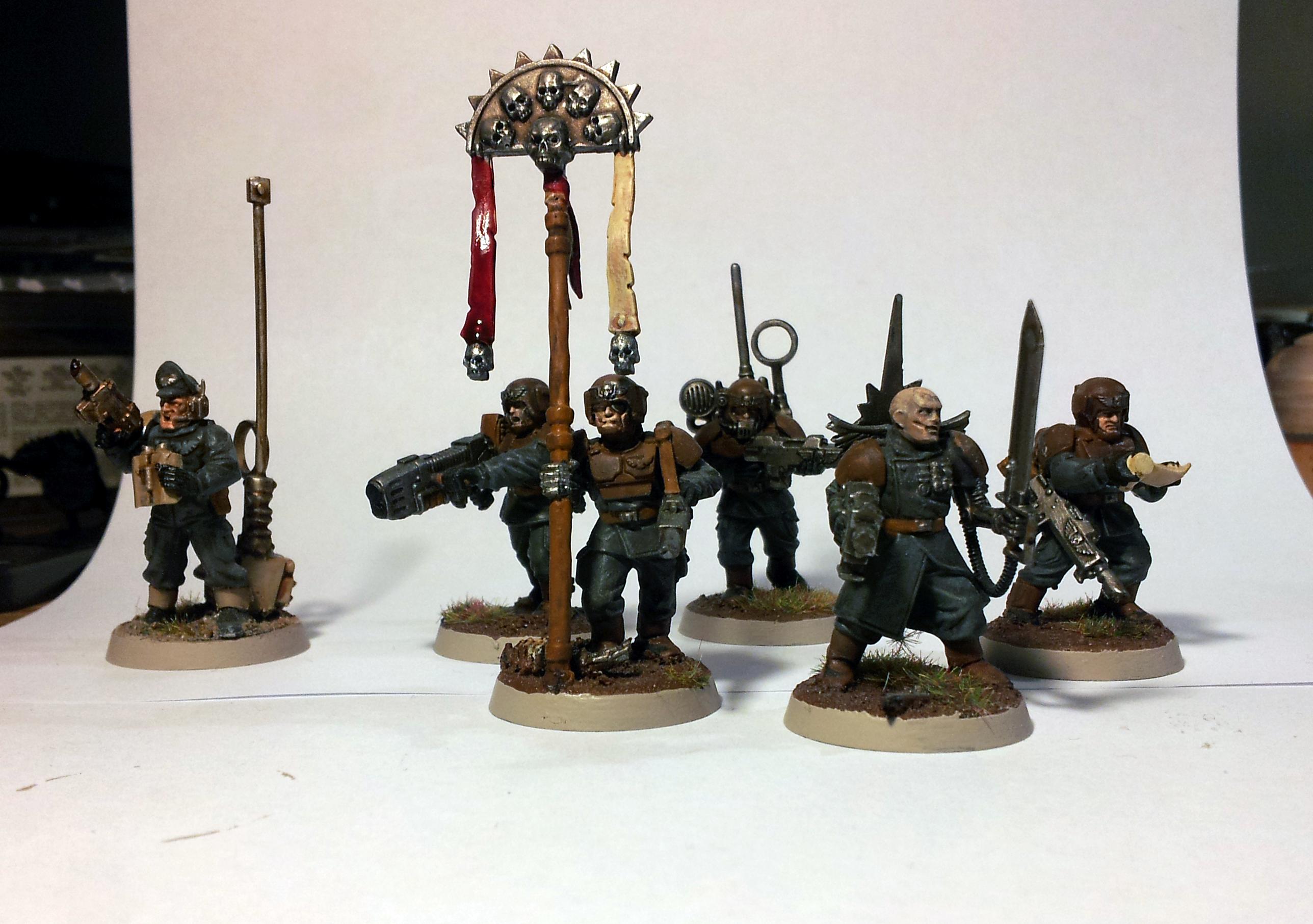 Cadians, Company Command Squad, Guards, Imperial Guards