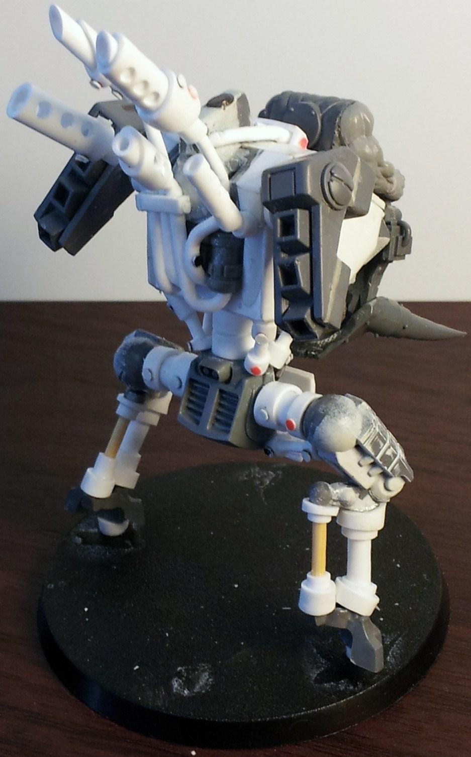 Allies, Broadsides, Conversion, Convert, Crisis Battlesuit, Fire Warriors, Grots, Orks, Suit, Tau